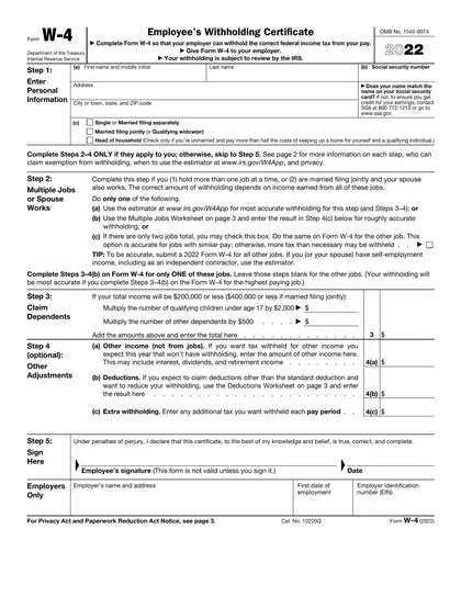 w-4-2022 form