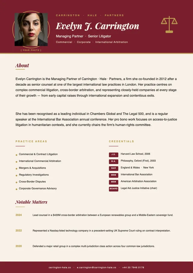 Attorney Bio