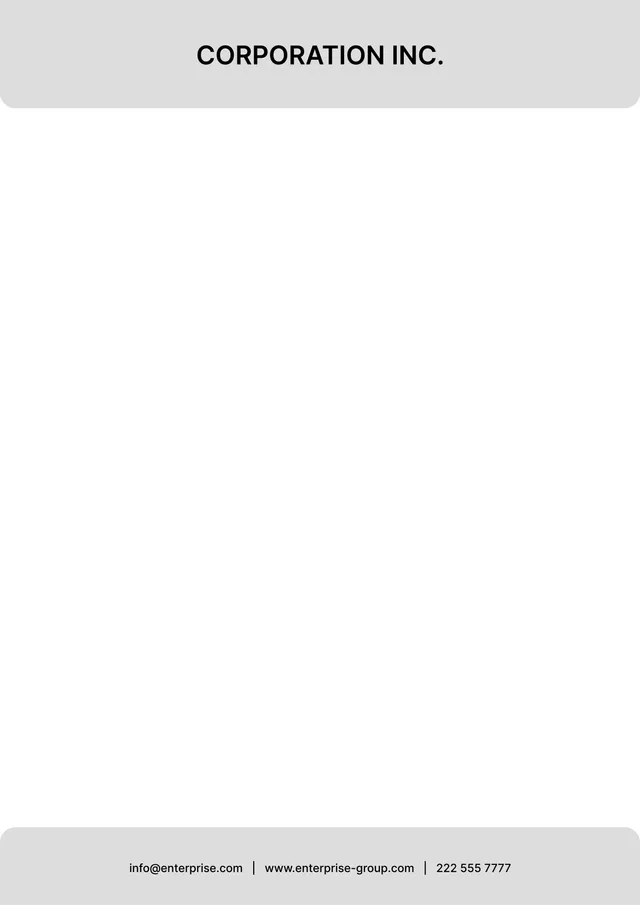 Business Letterhead Template