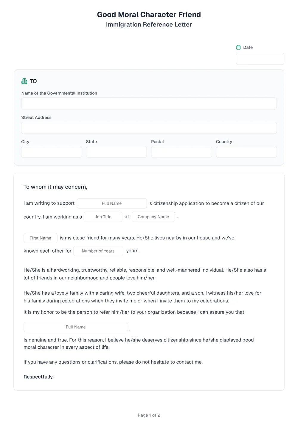 character-reference-letter-for-immigration form
