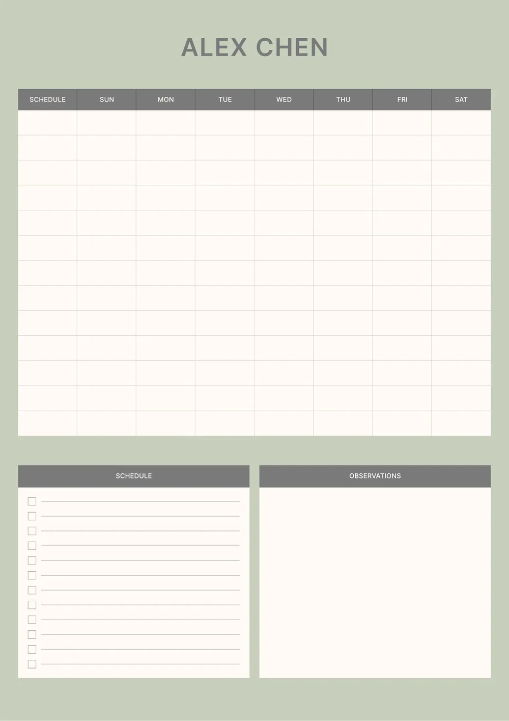 chore-chart form