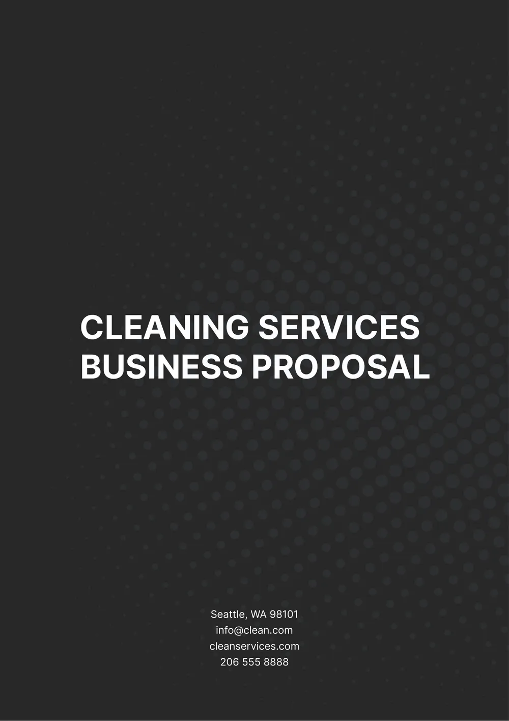 cleaning-proposal form