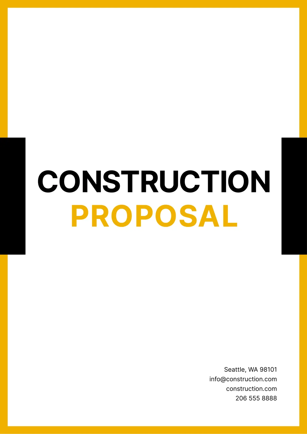 construction-proposal form