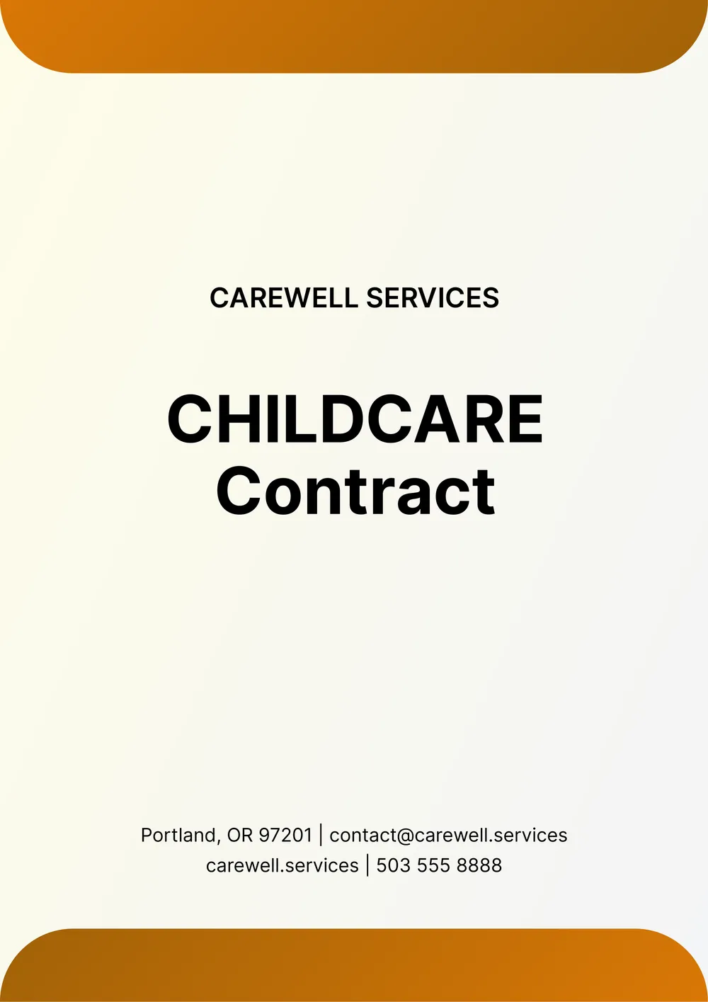 nanny-contract form