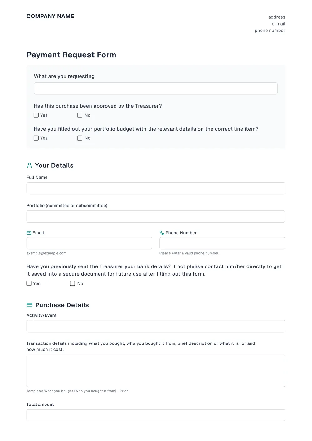 payment-request-form form