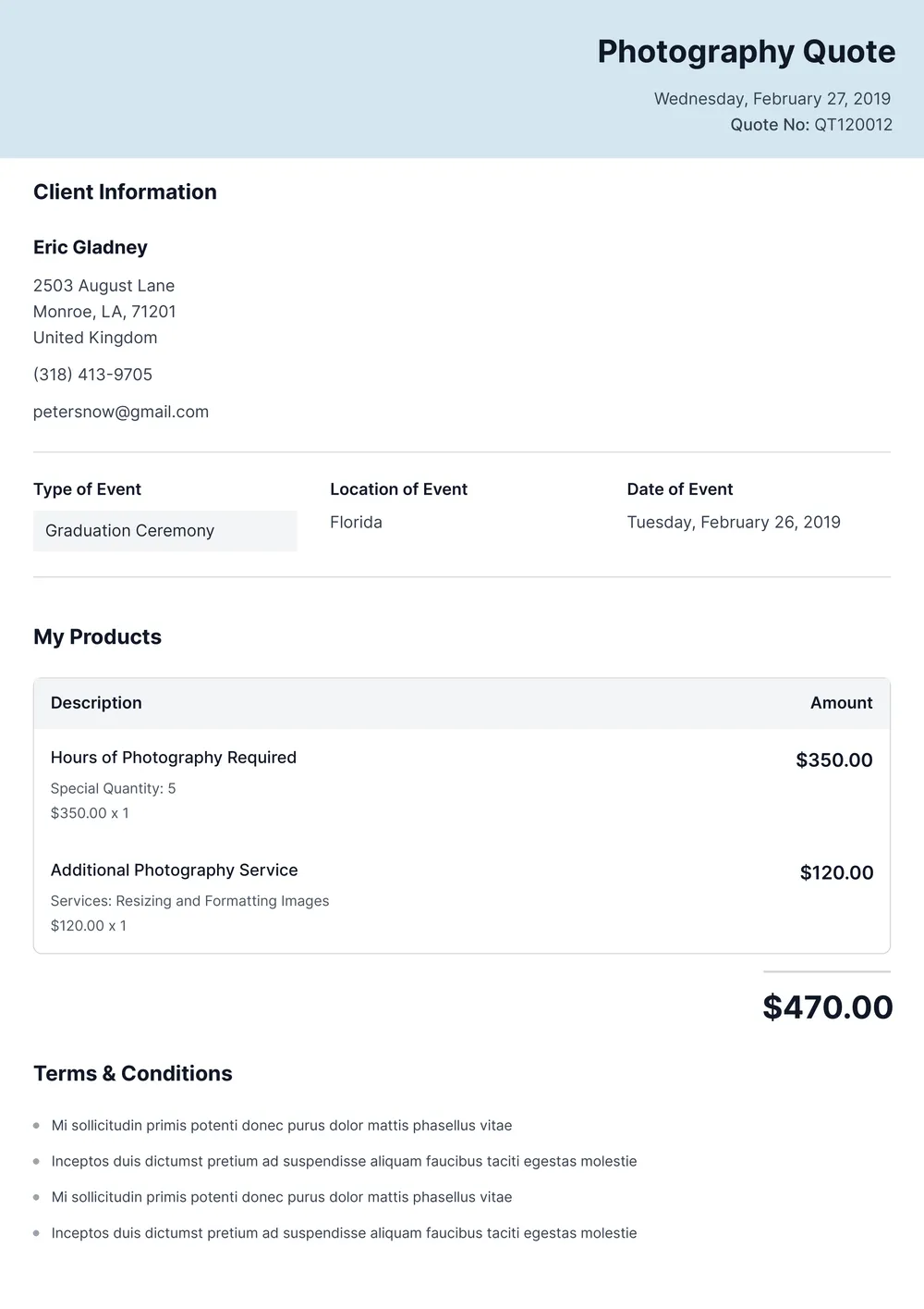 photography-quote form