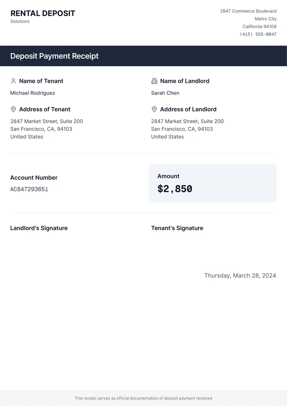 rental-deposit-receipt form