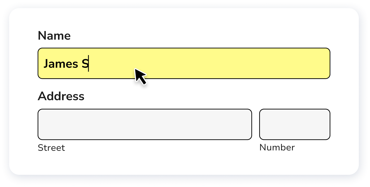 2. Fill in your details