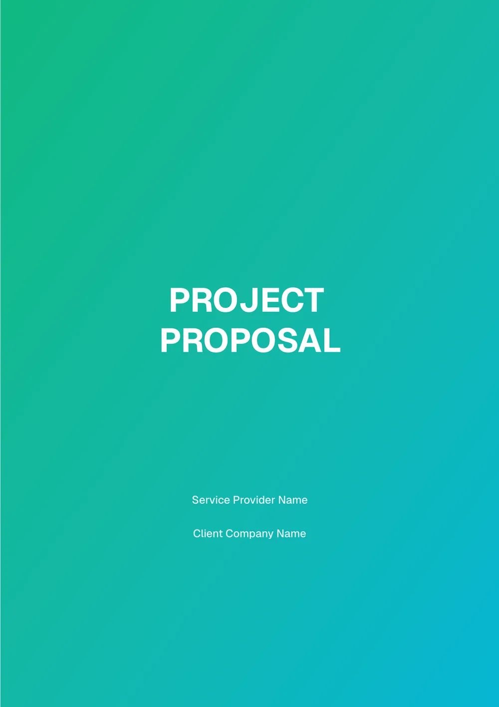 bid proposal template