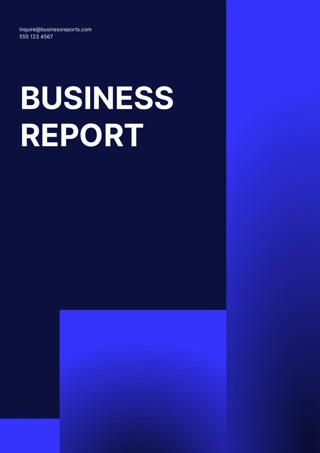 business report template