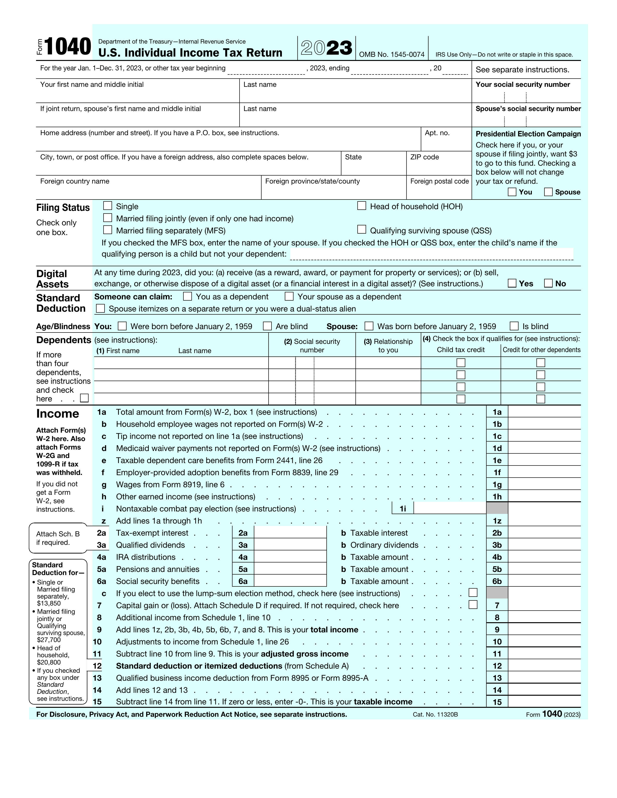 1040-2023 form