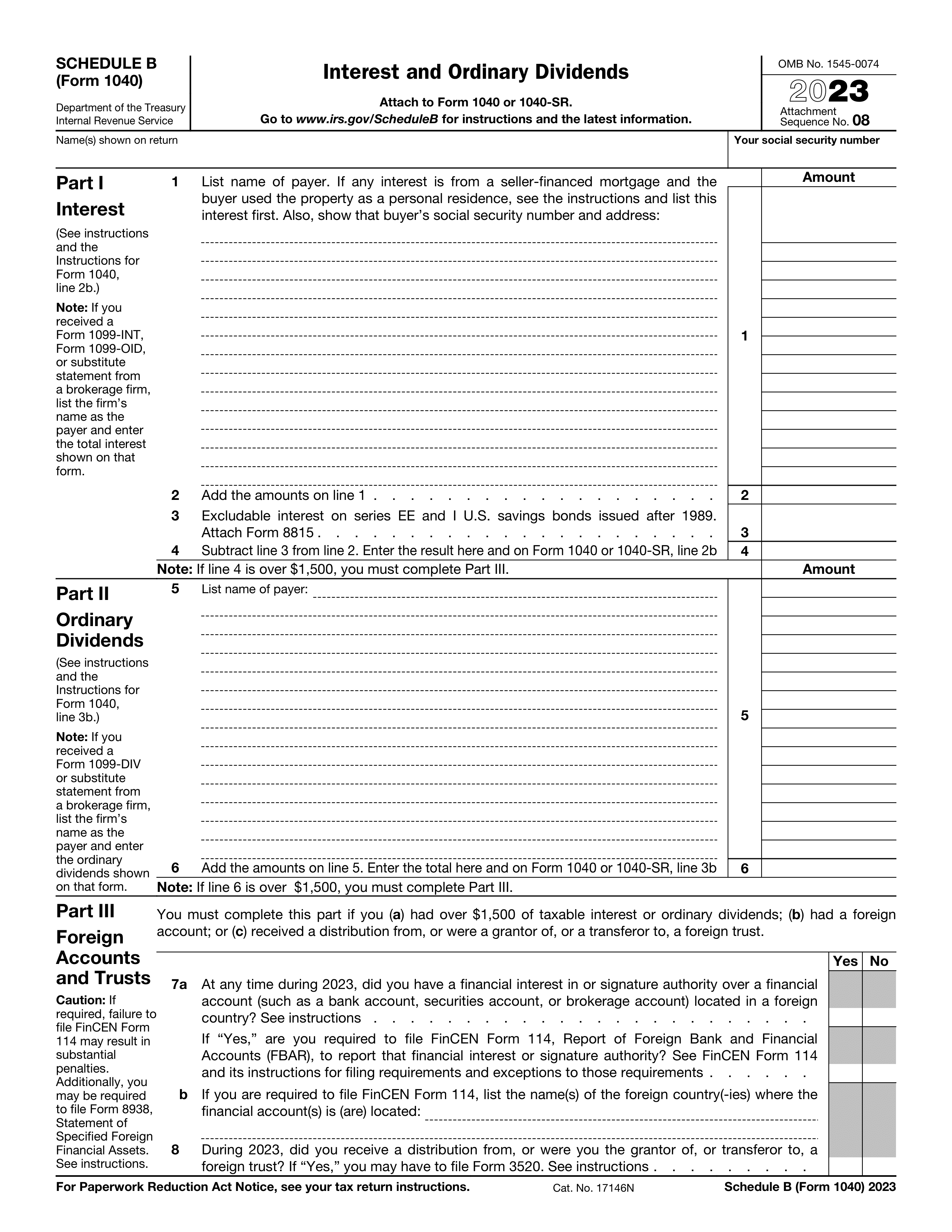 1040-schedule-b form