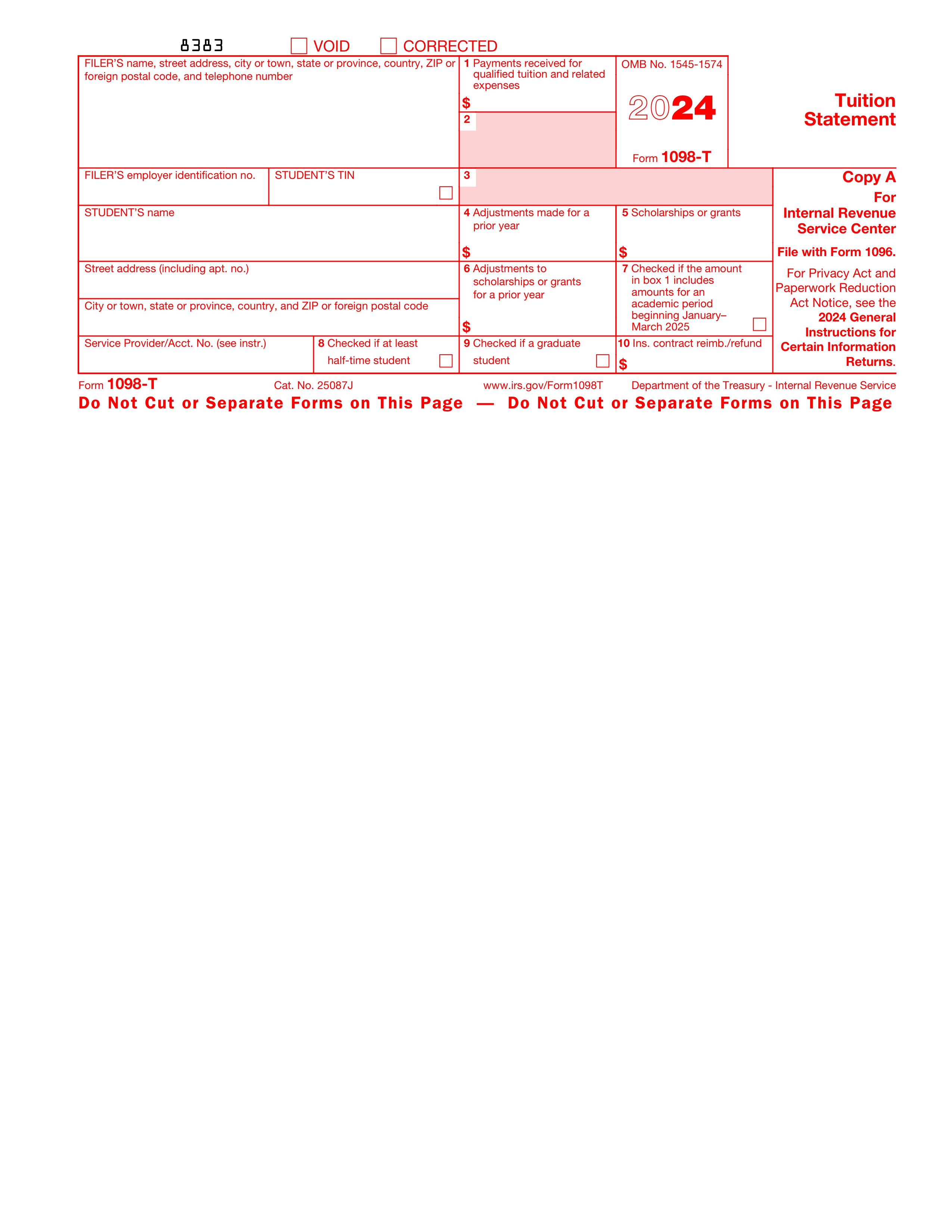 1098-t form