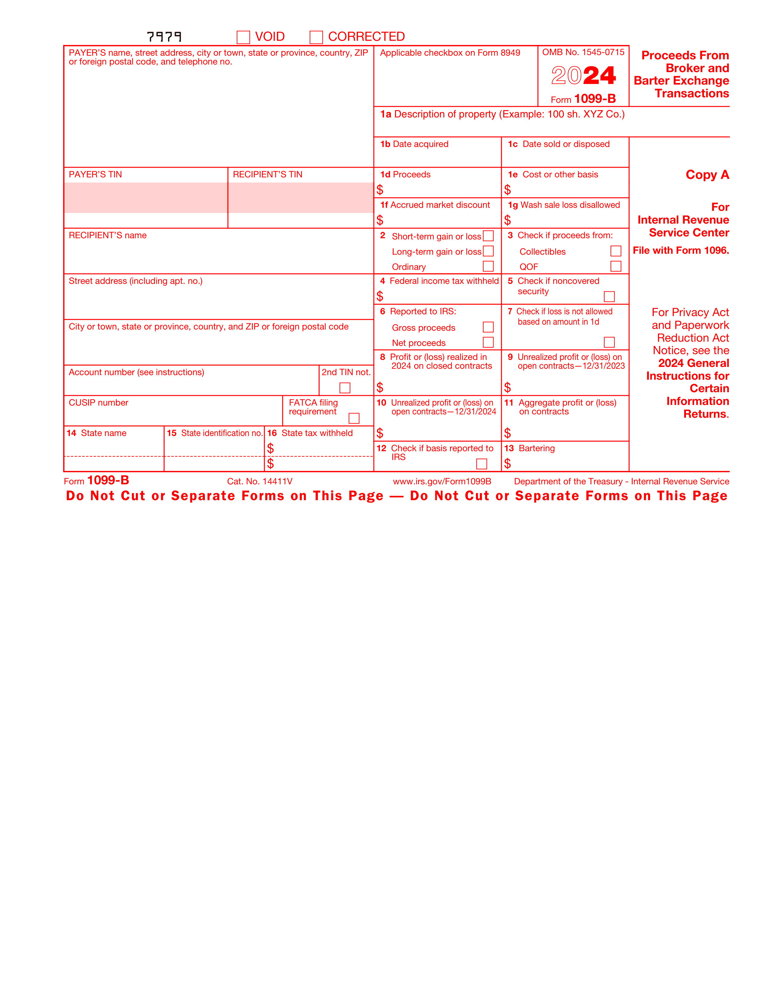 1099-b form