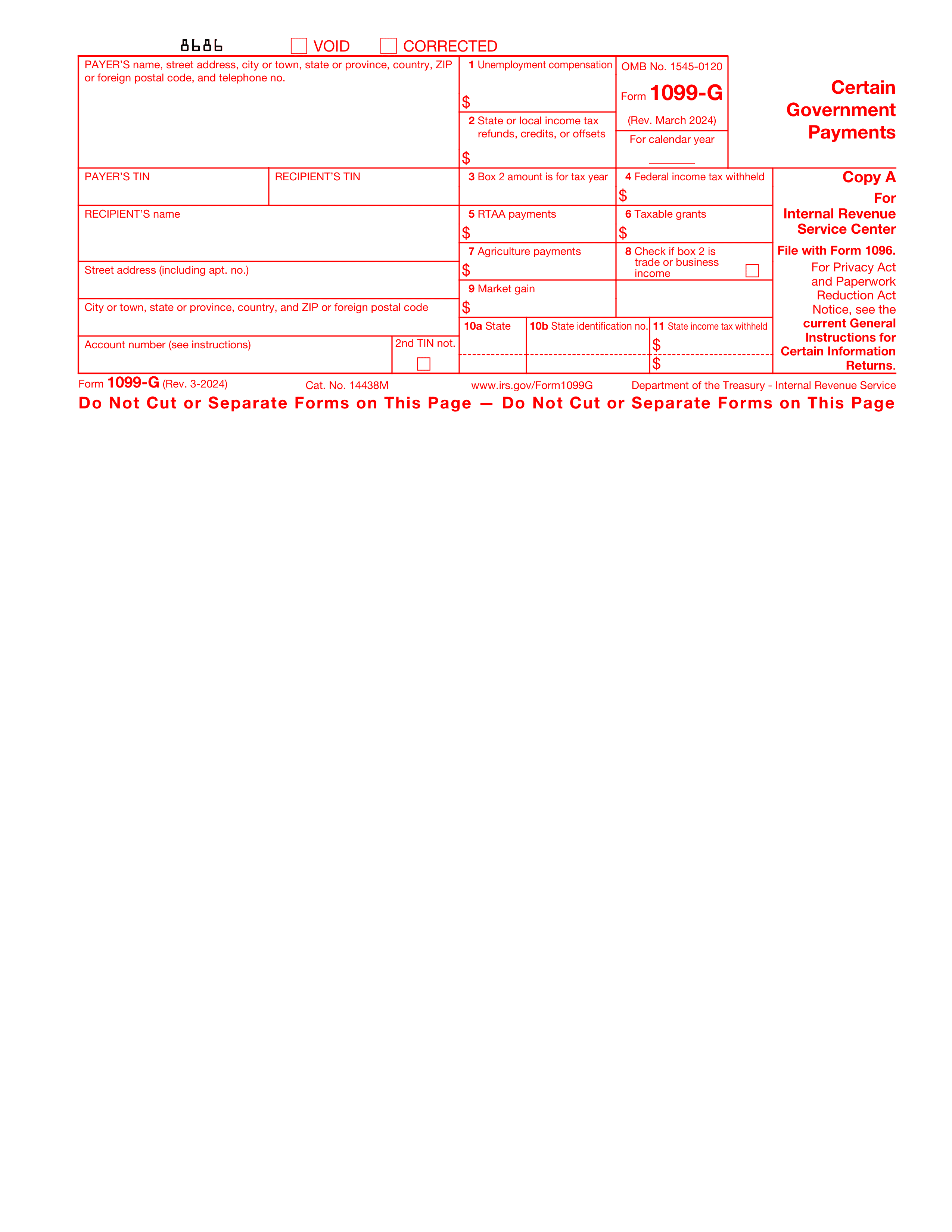 1099-g form