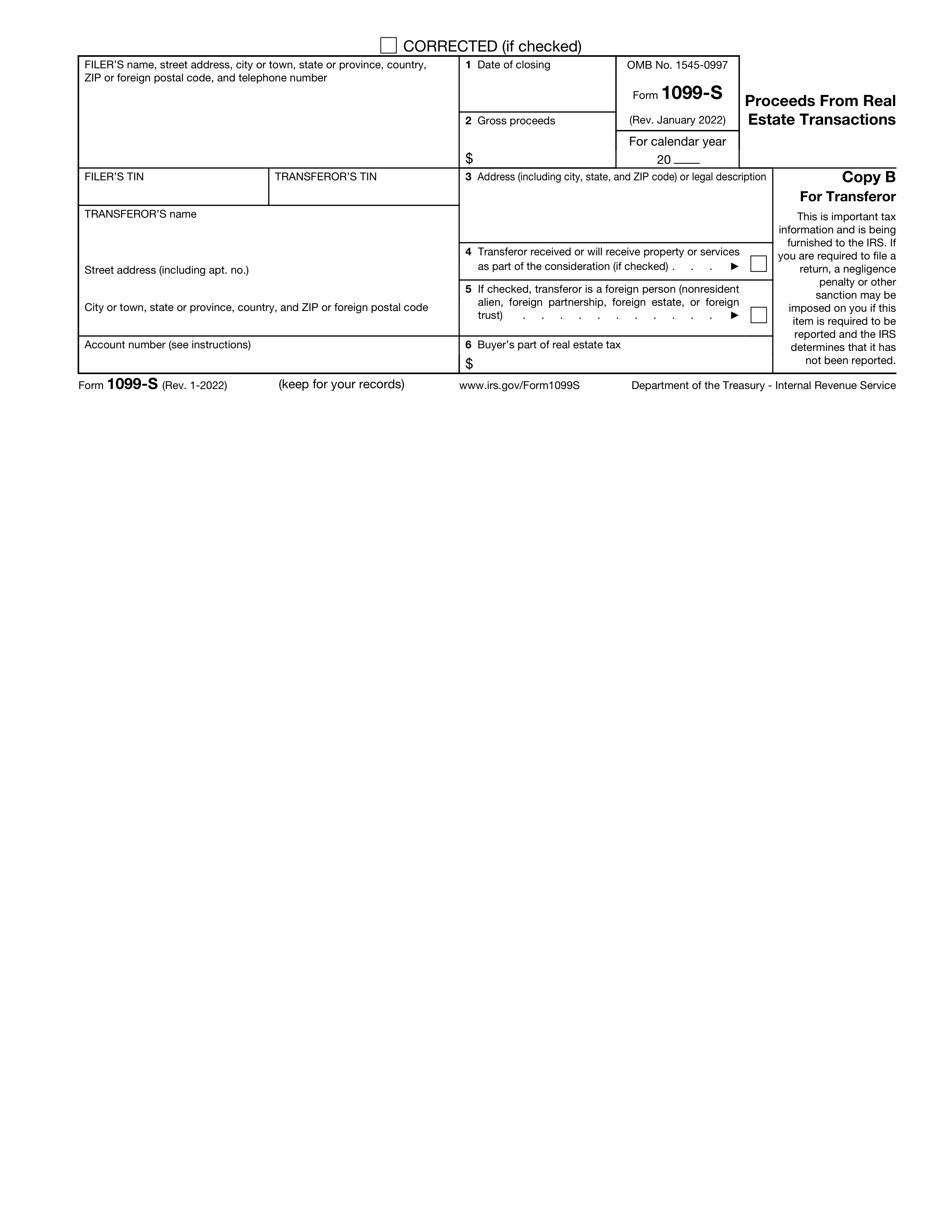 1099-s form