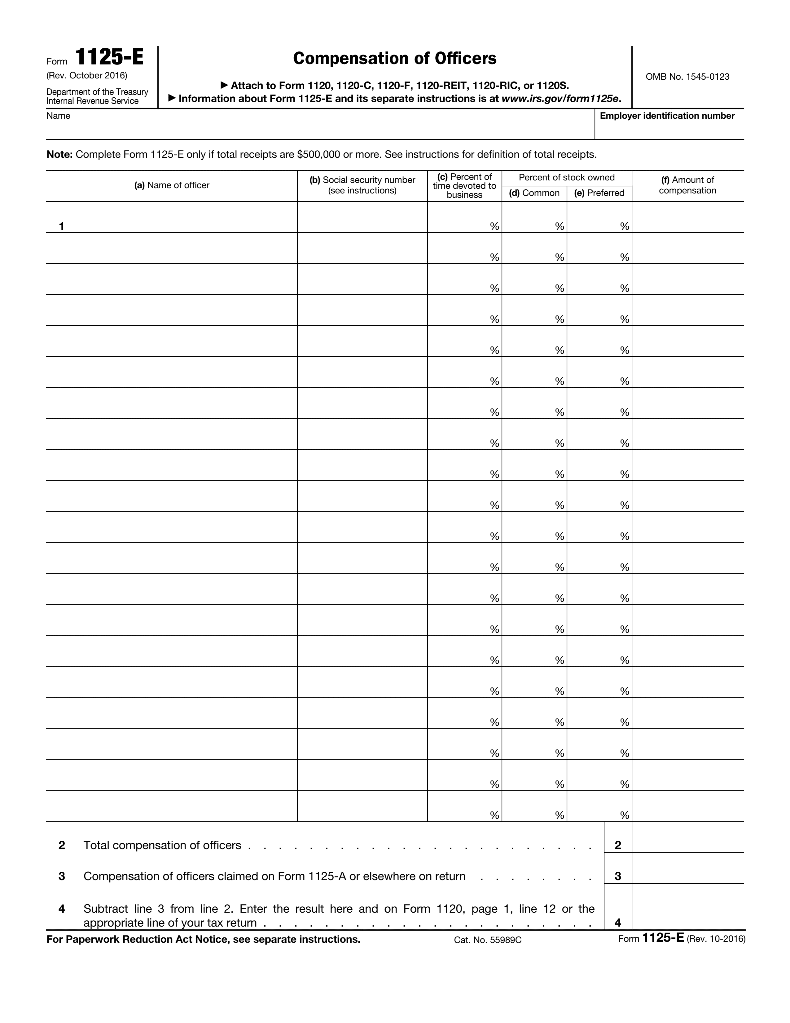 1125-e form