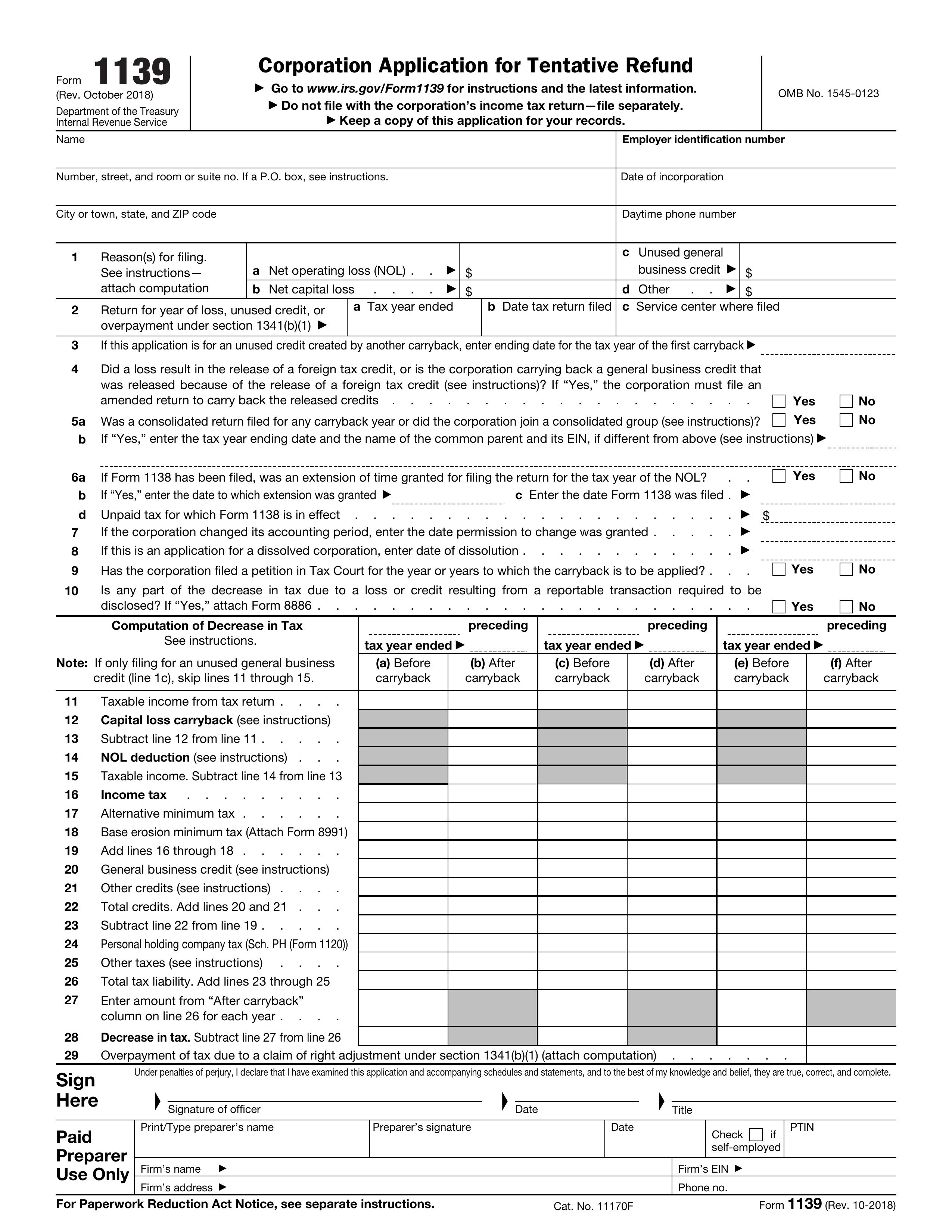 1139 form