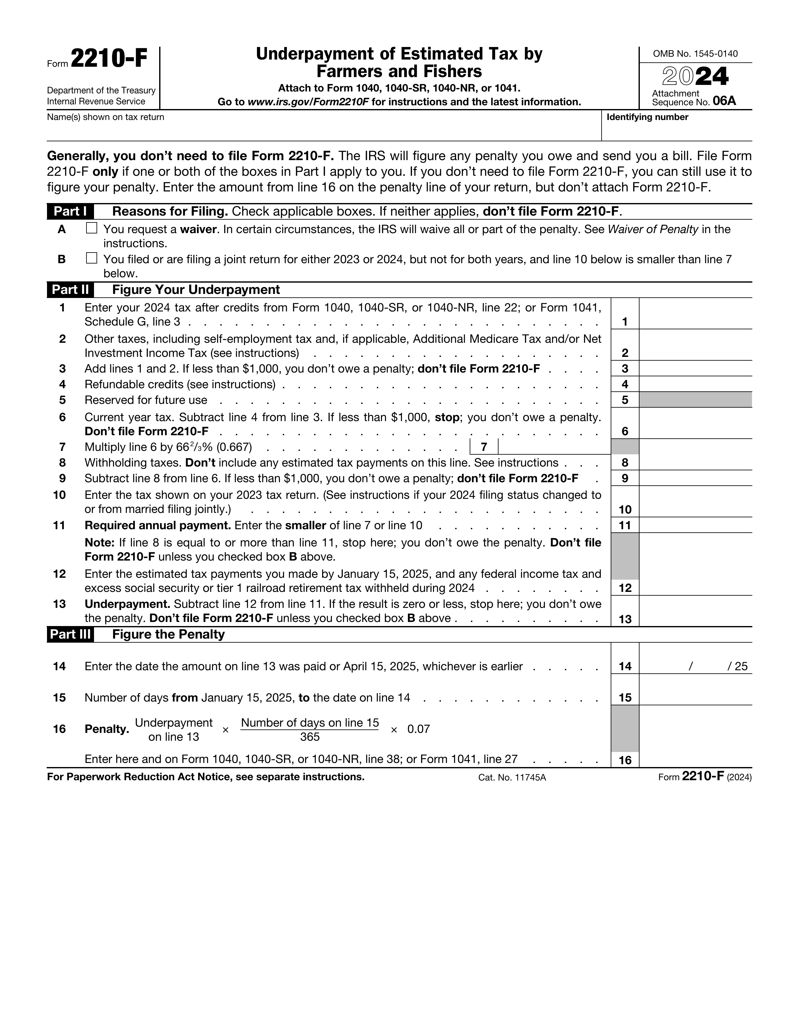 2210-f form