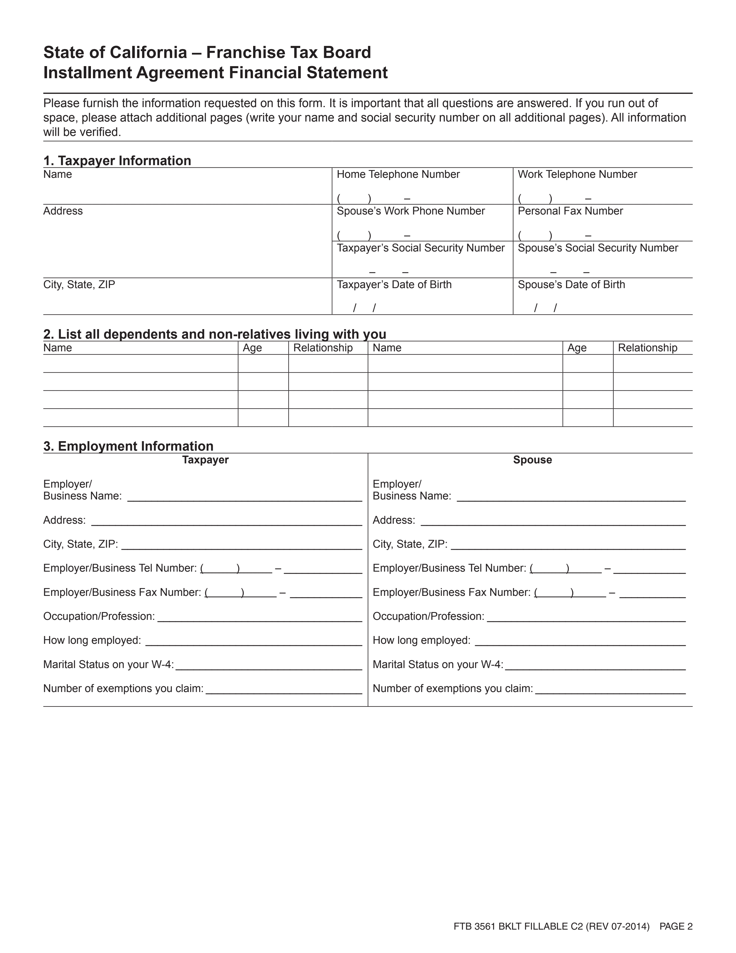 3561 form