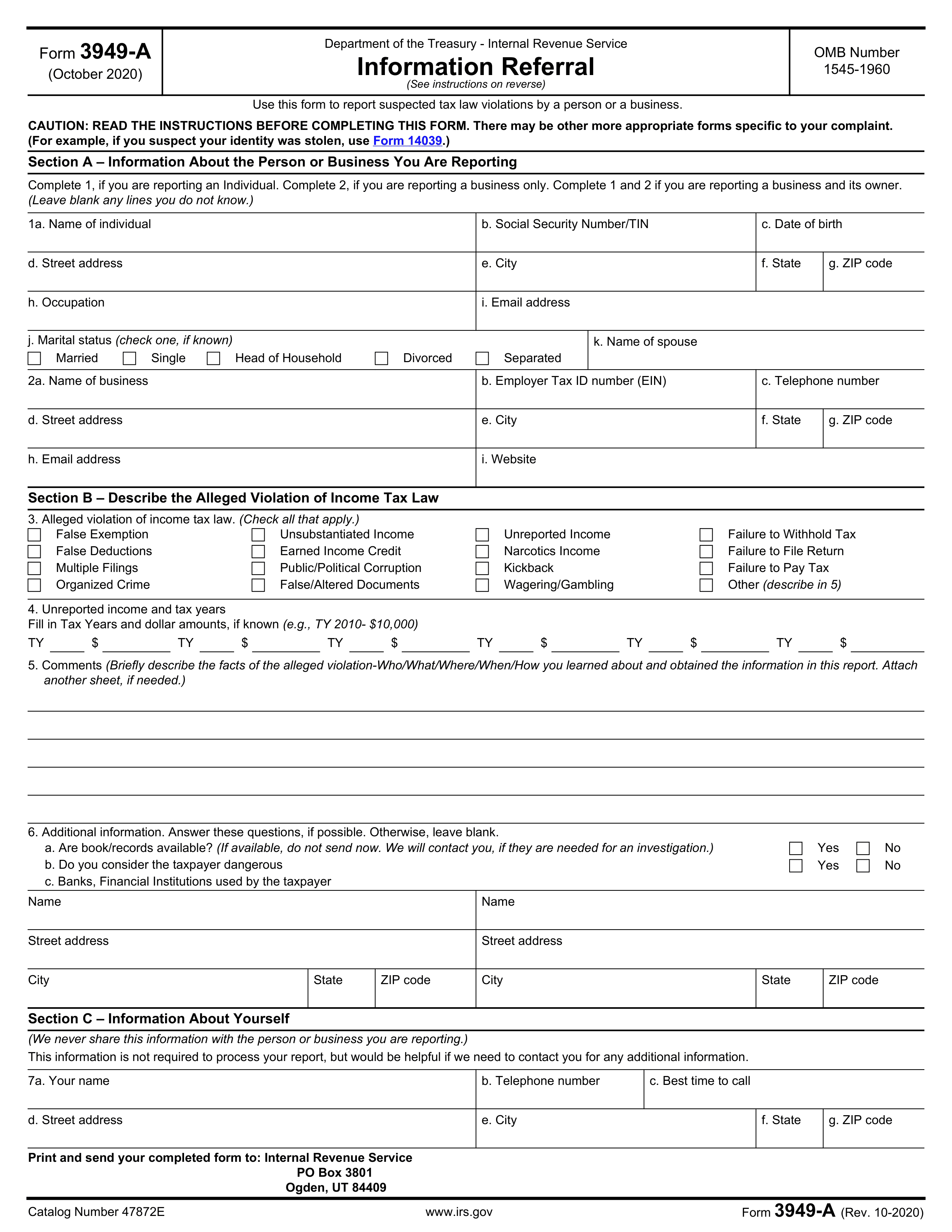 3949-a form