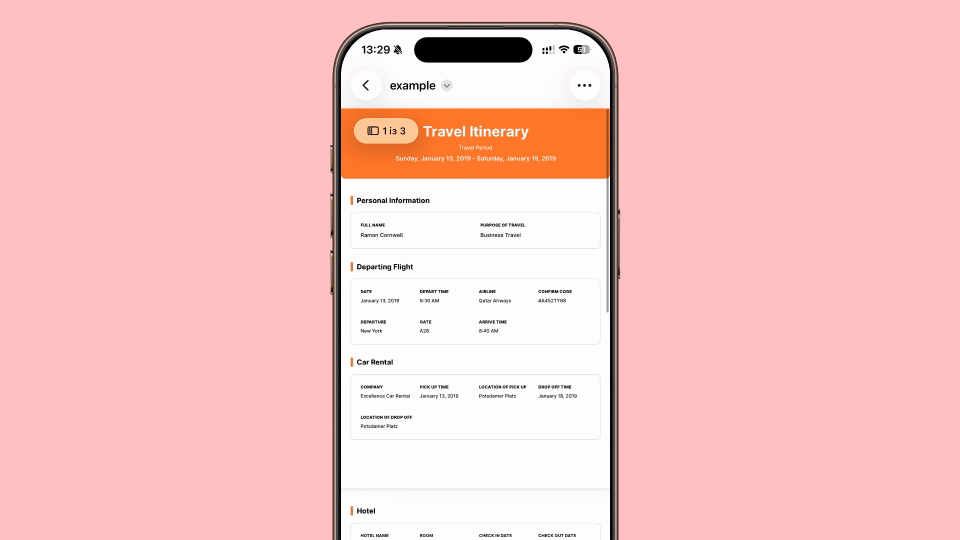 How to rearrange PDF pages on an iPhone
