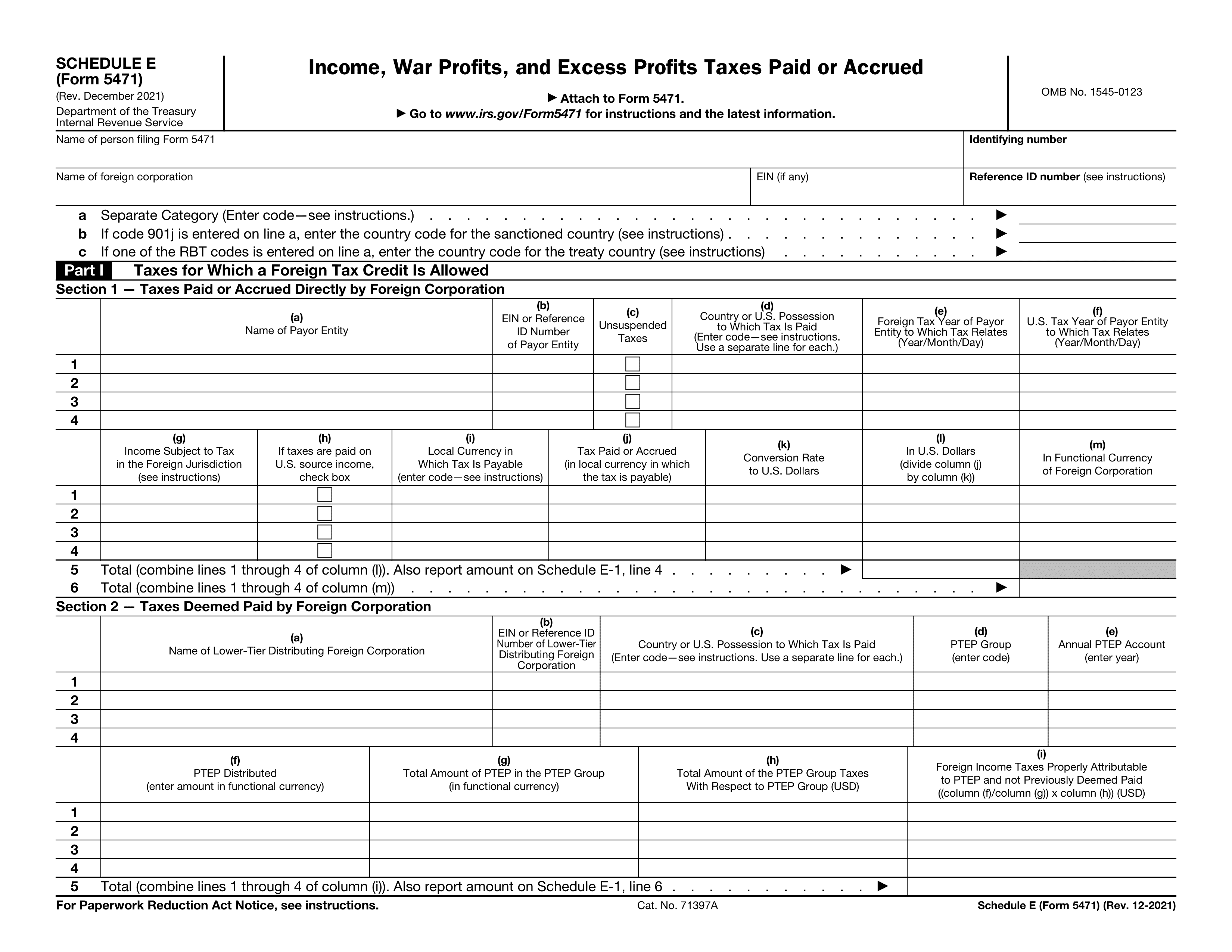 5471-schedule-e form