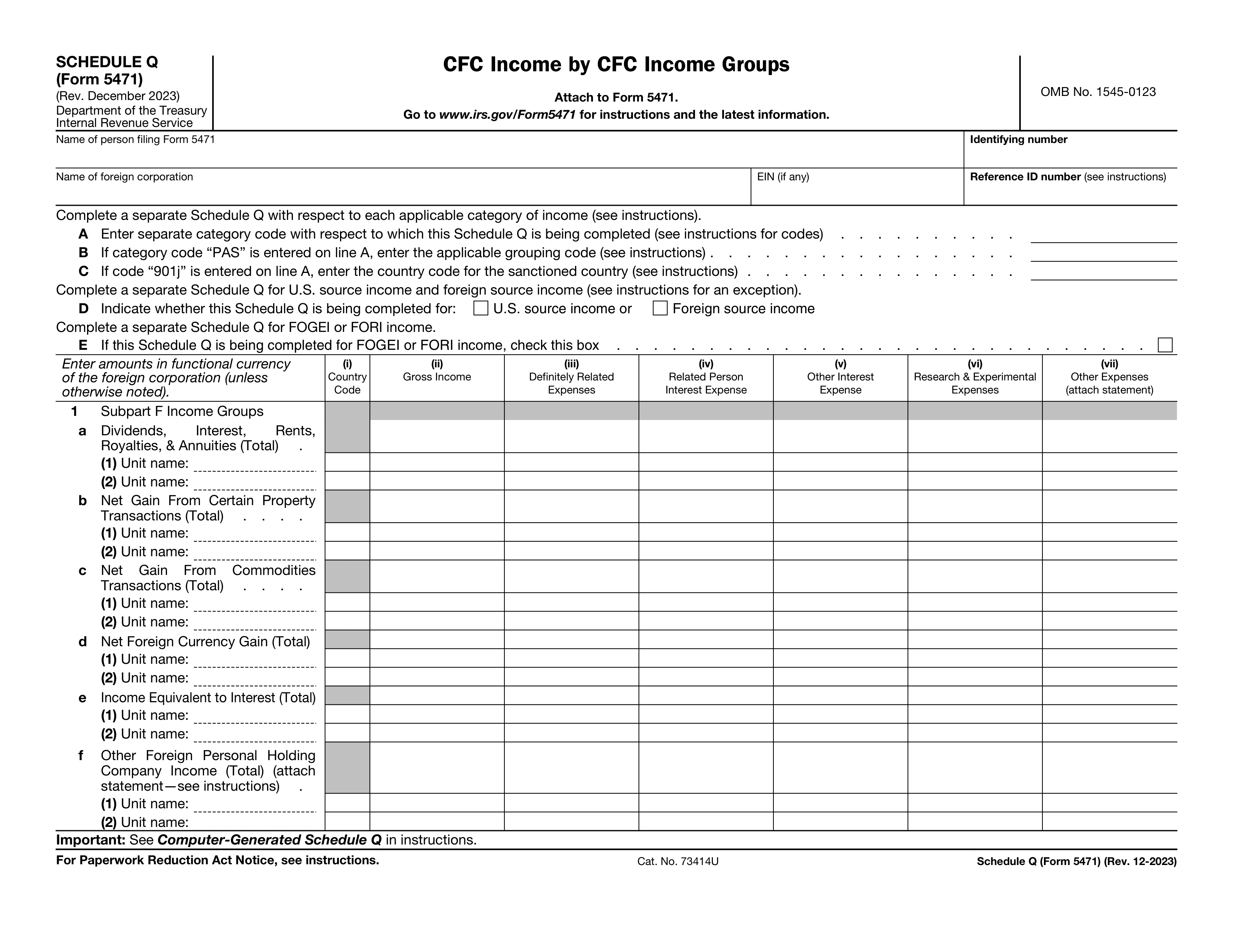 5471-schedule-q form