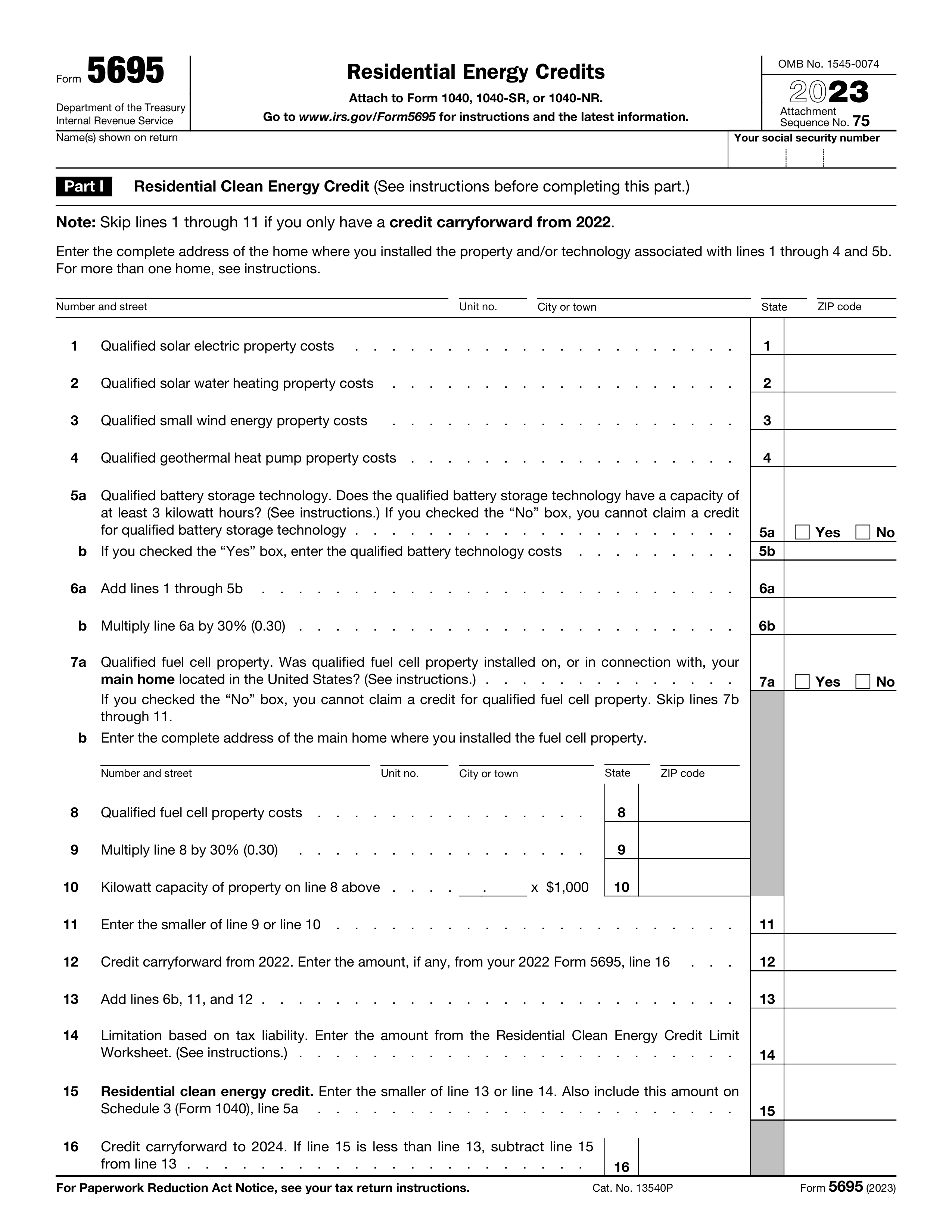 5695 form