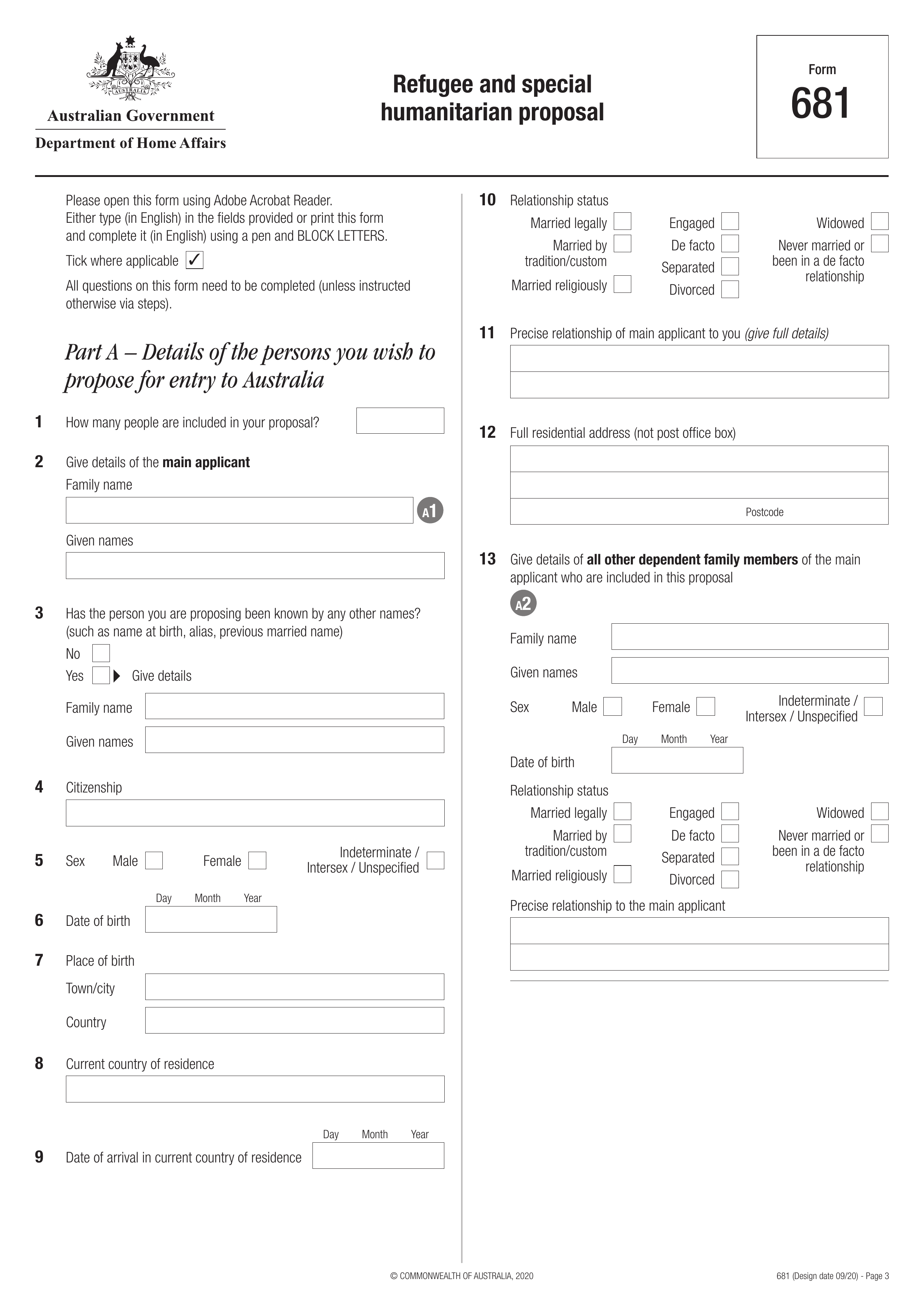 681 form