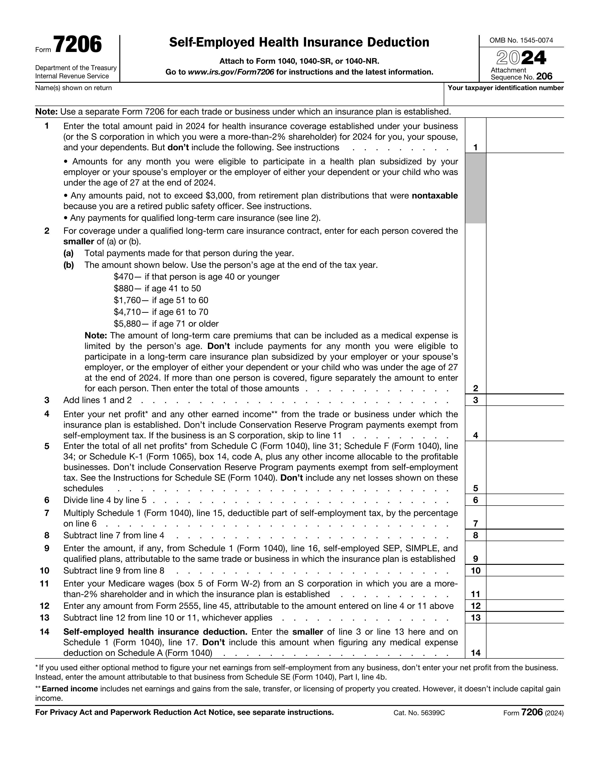 7206 form