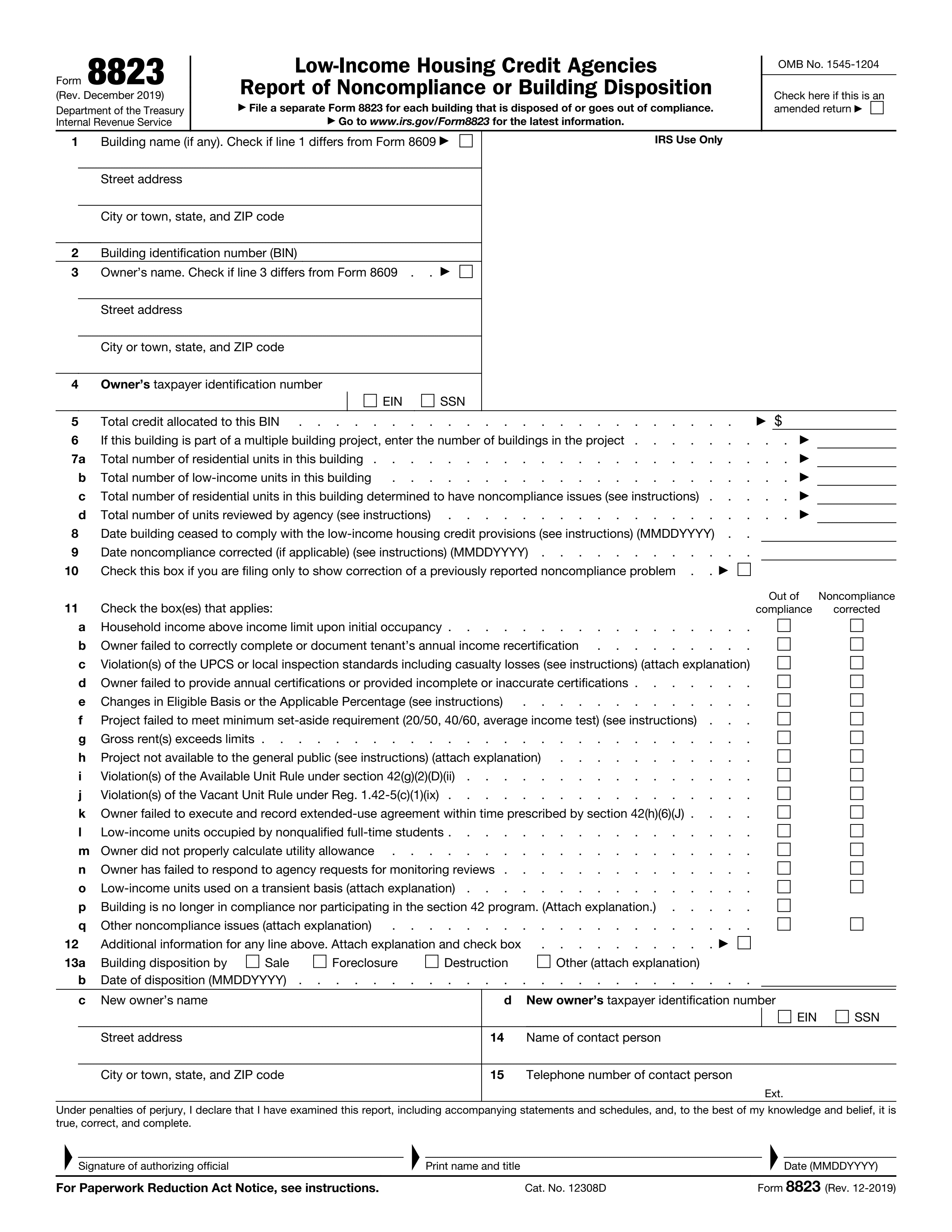 8823 form