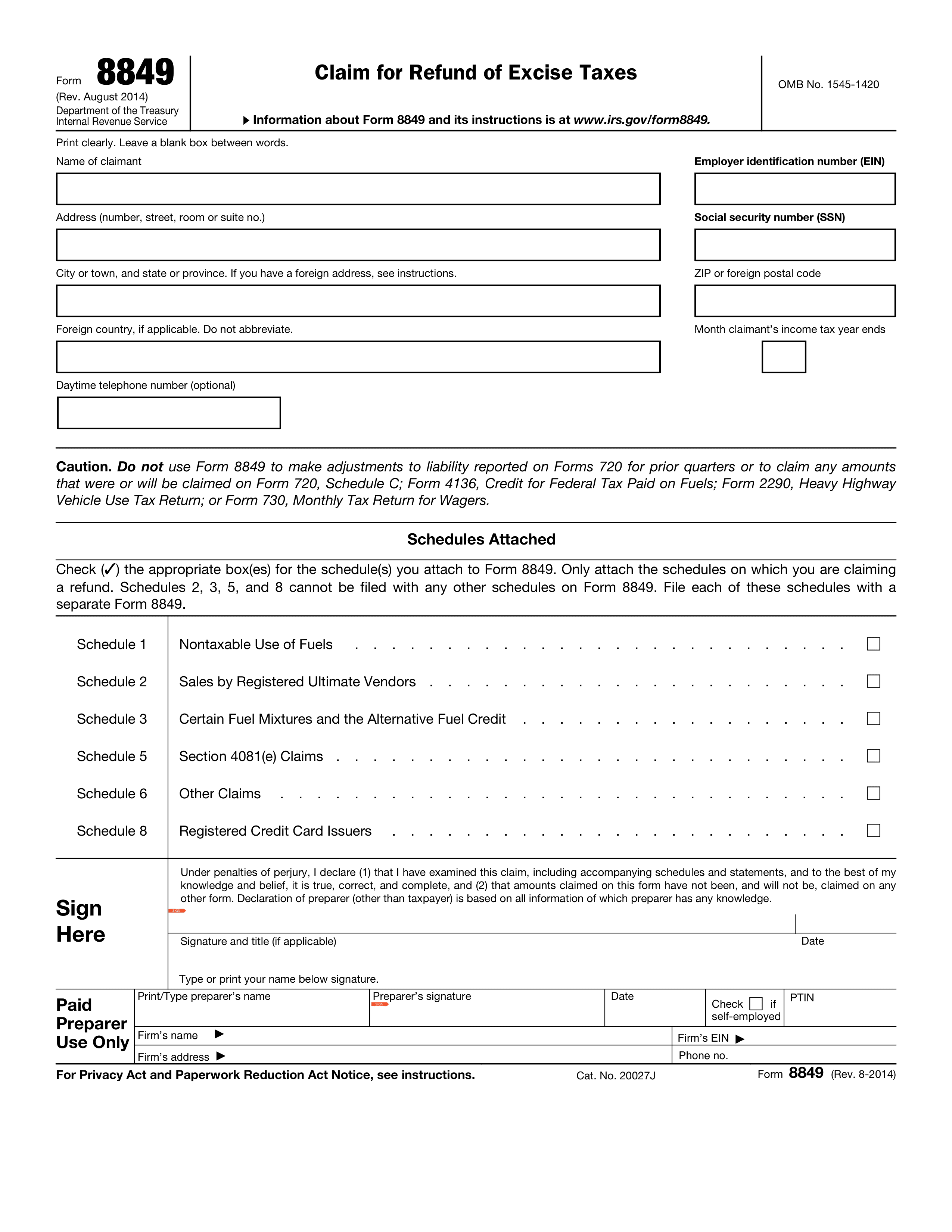 8849 form