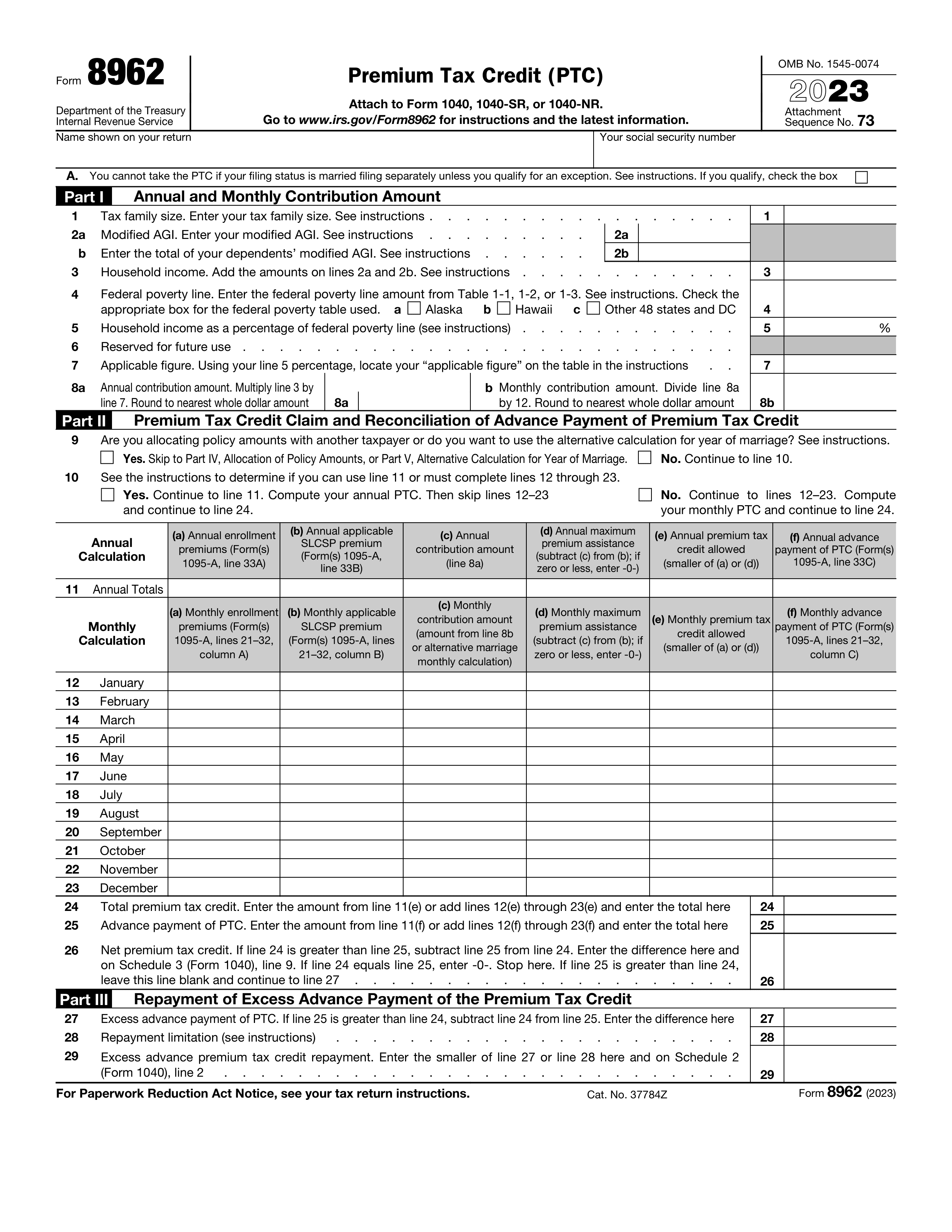 8962 form