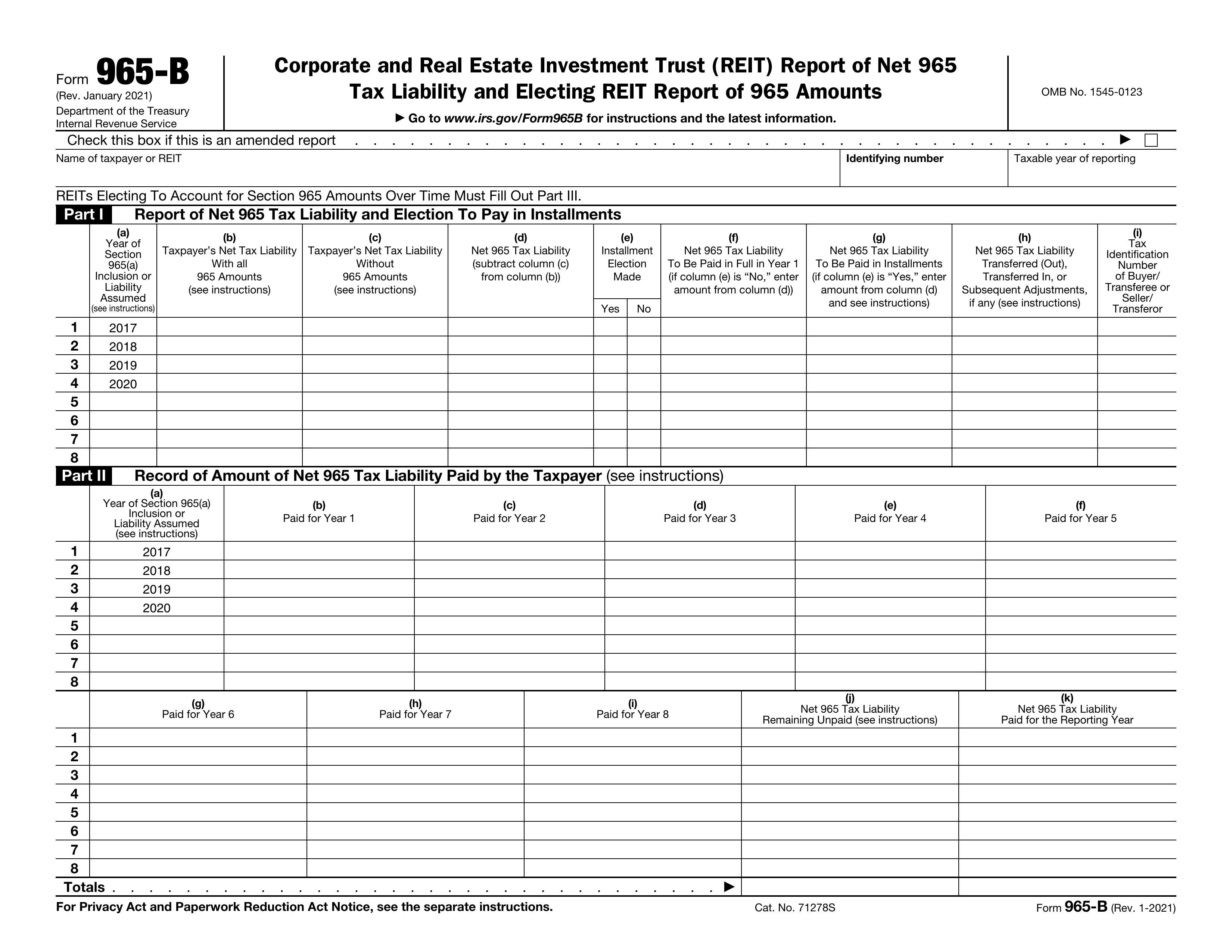 965-b form