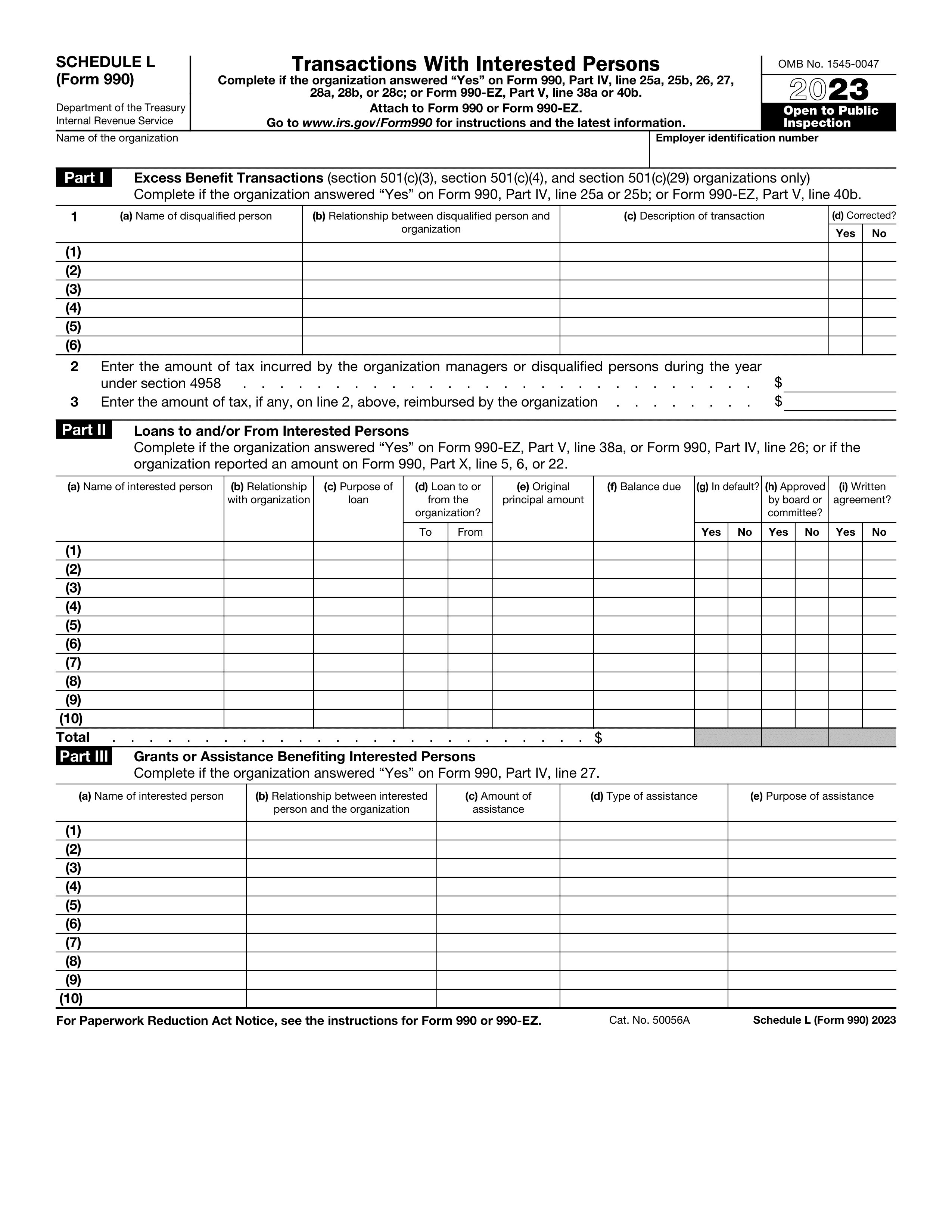 990-schedule-l form