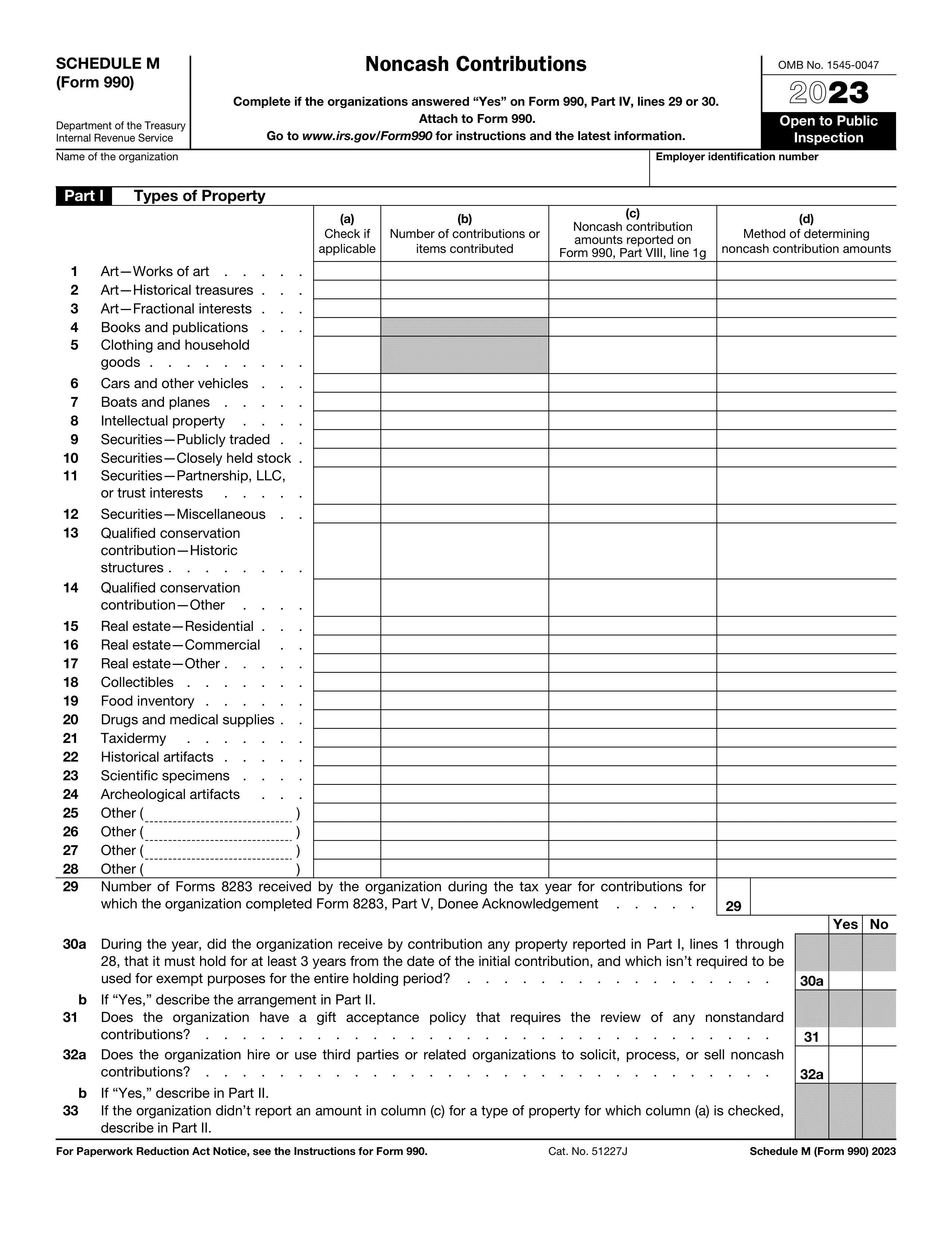 990-schedule-m form