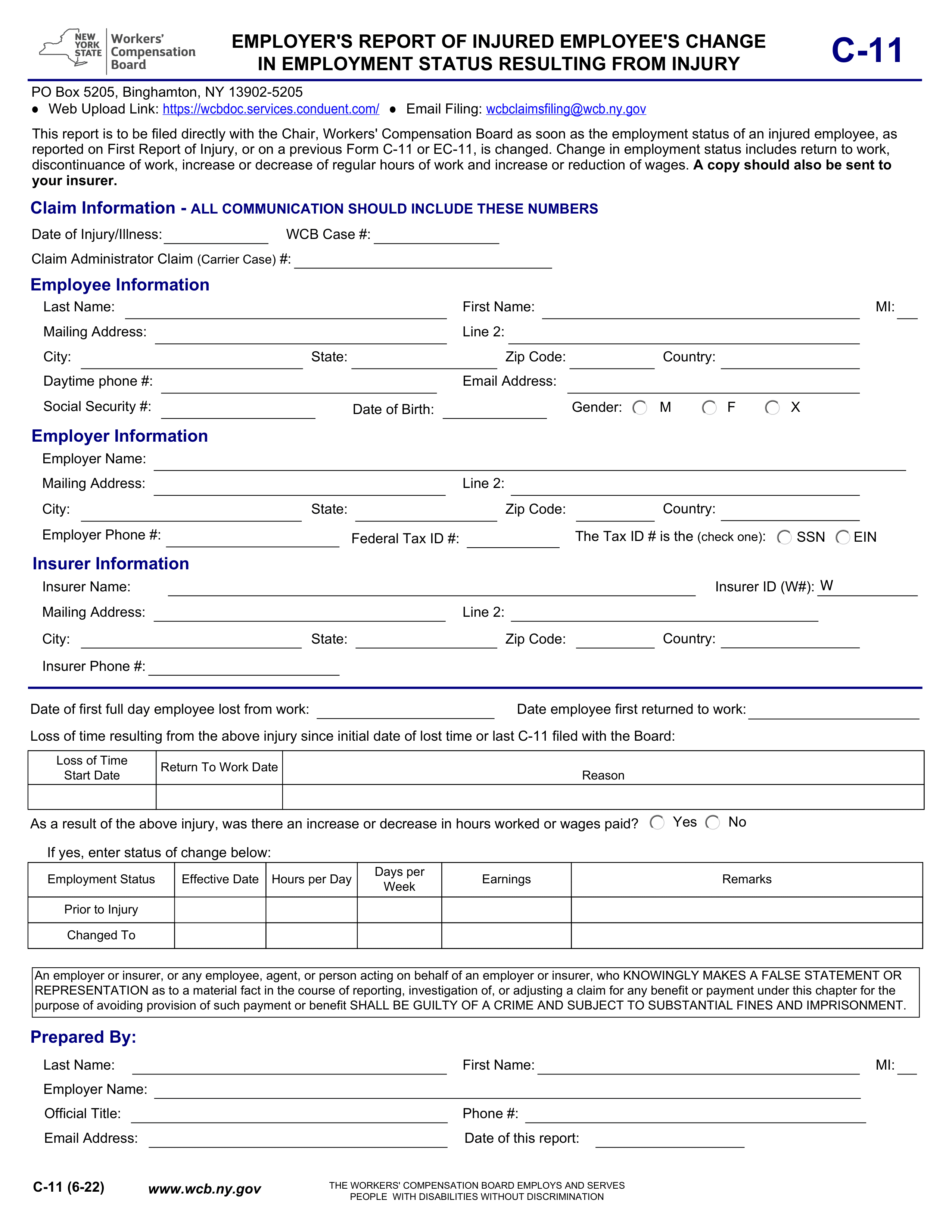 c-11 form