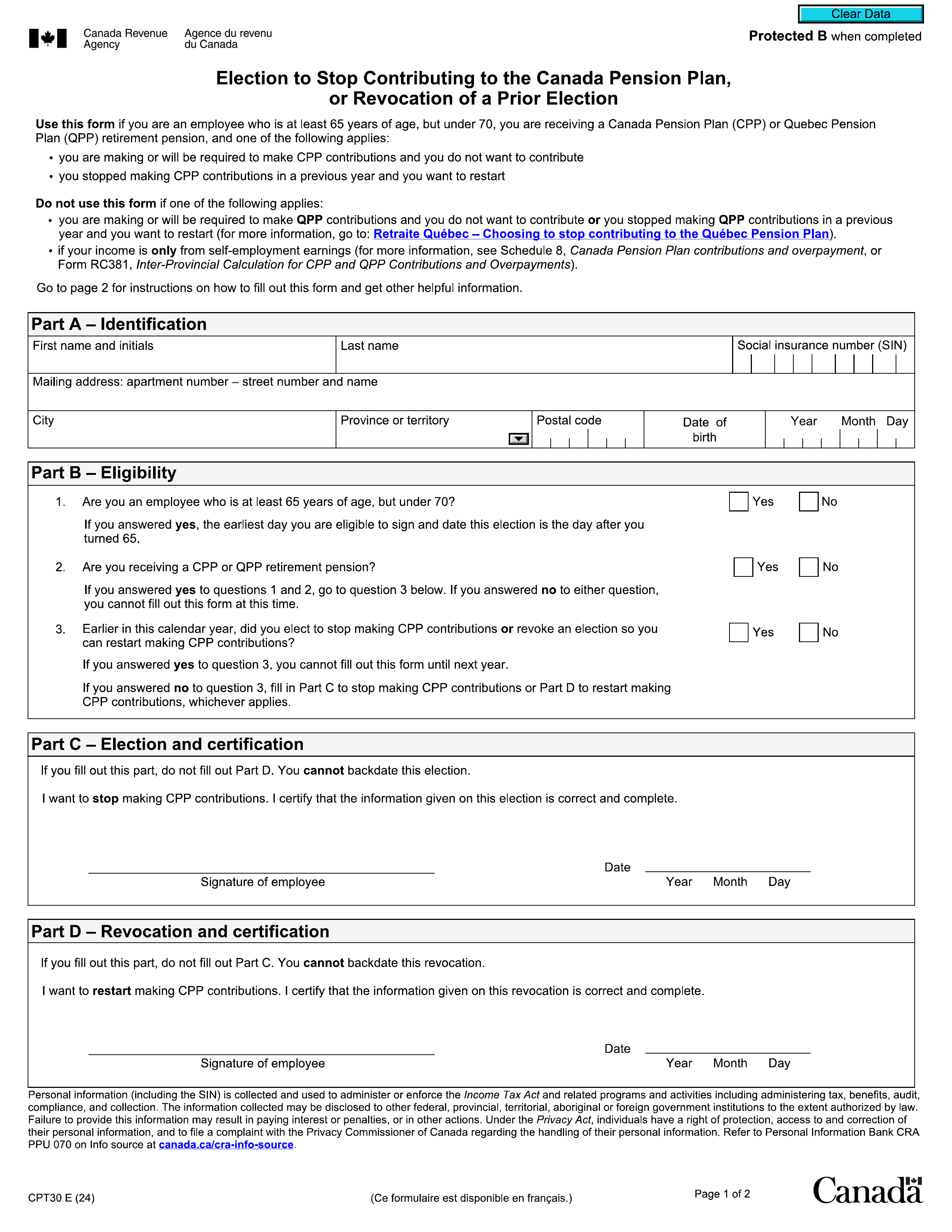 cpt30 form