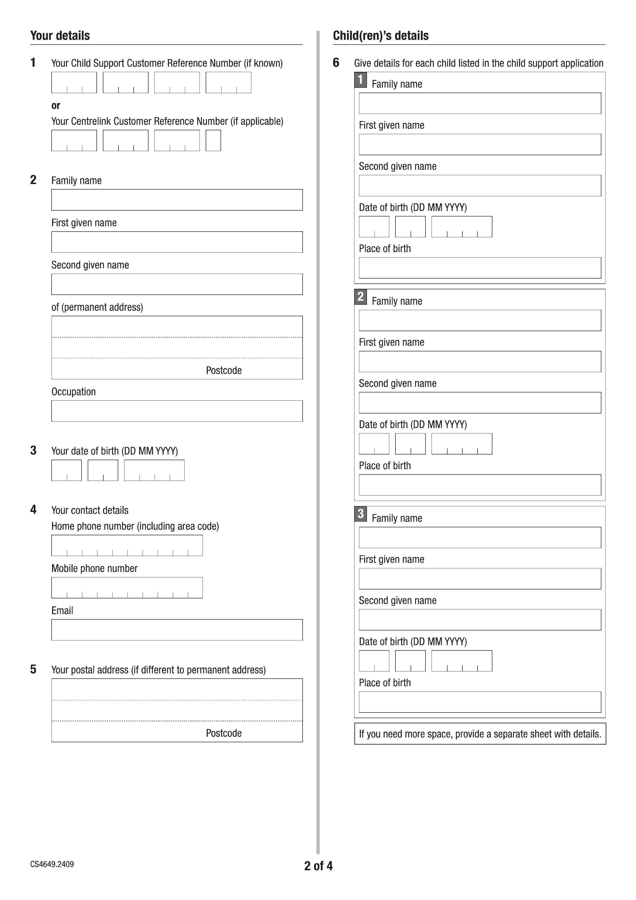cs4649 form