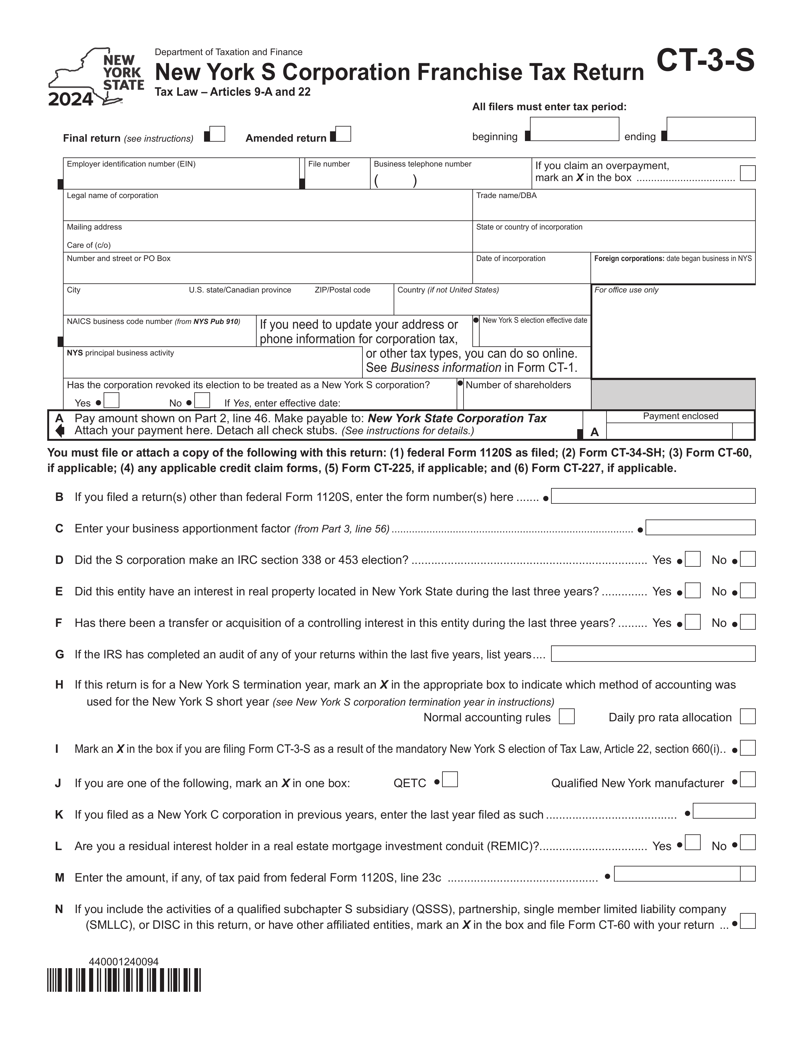 ct-3-s form