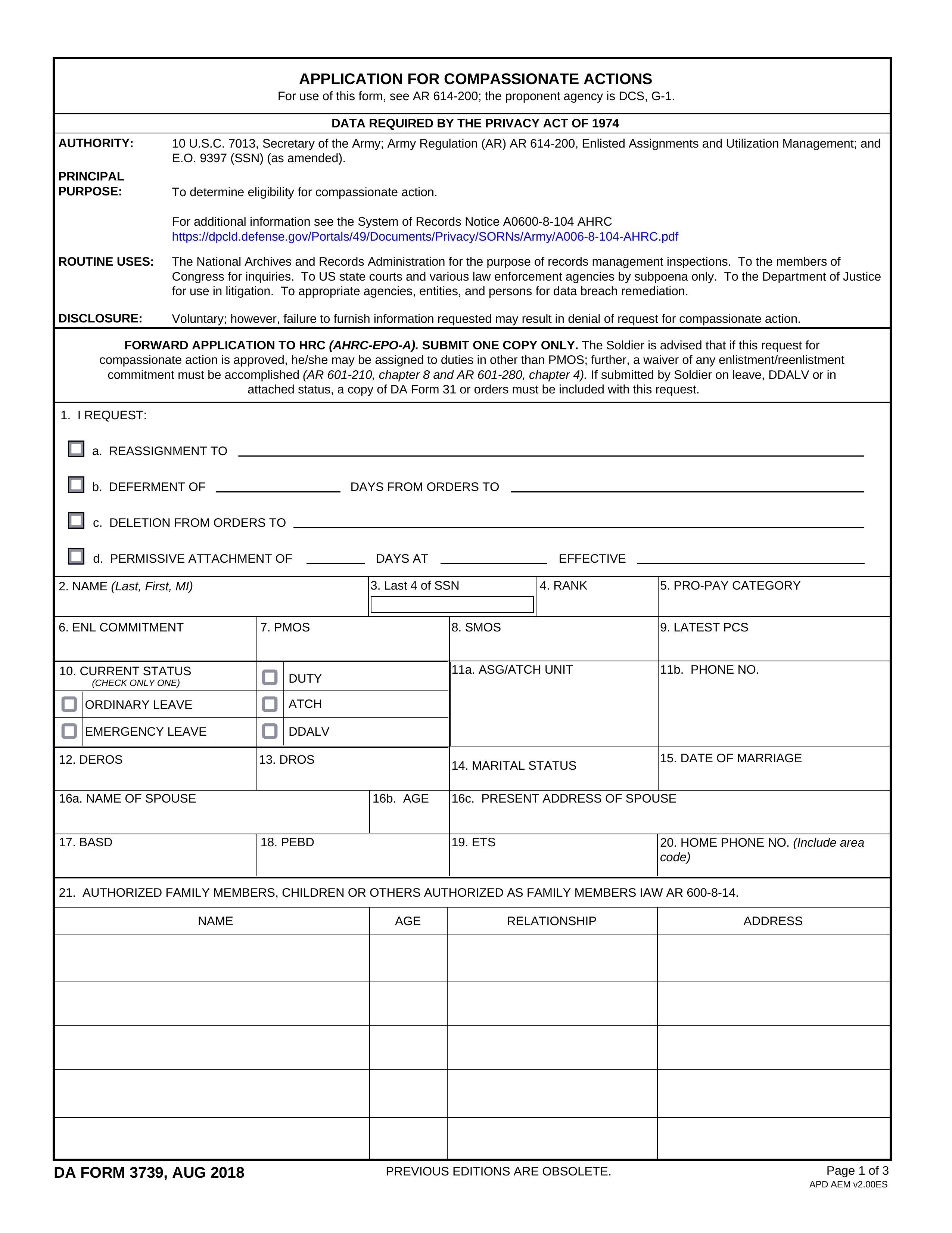 da-3739 form