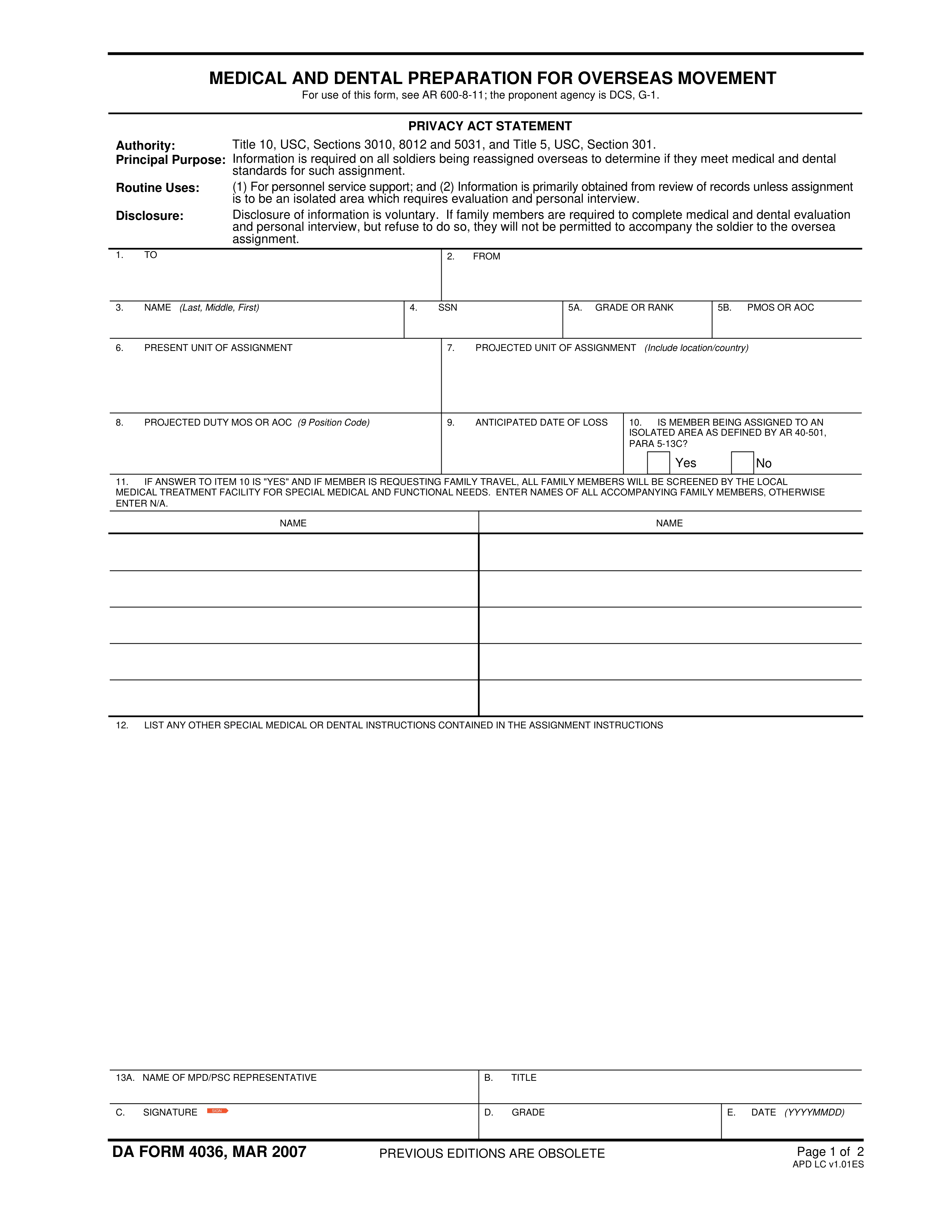 da-4036 form