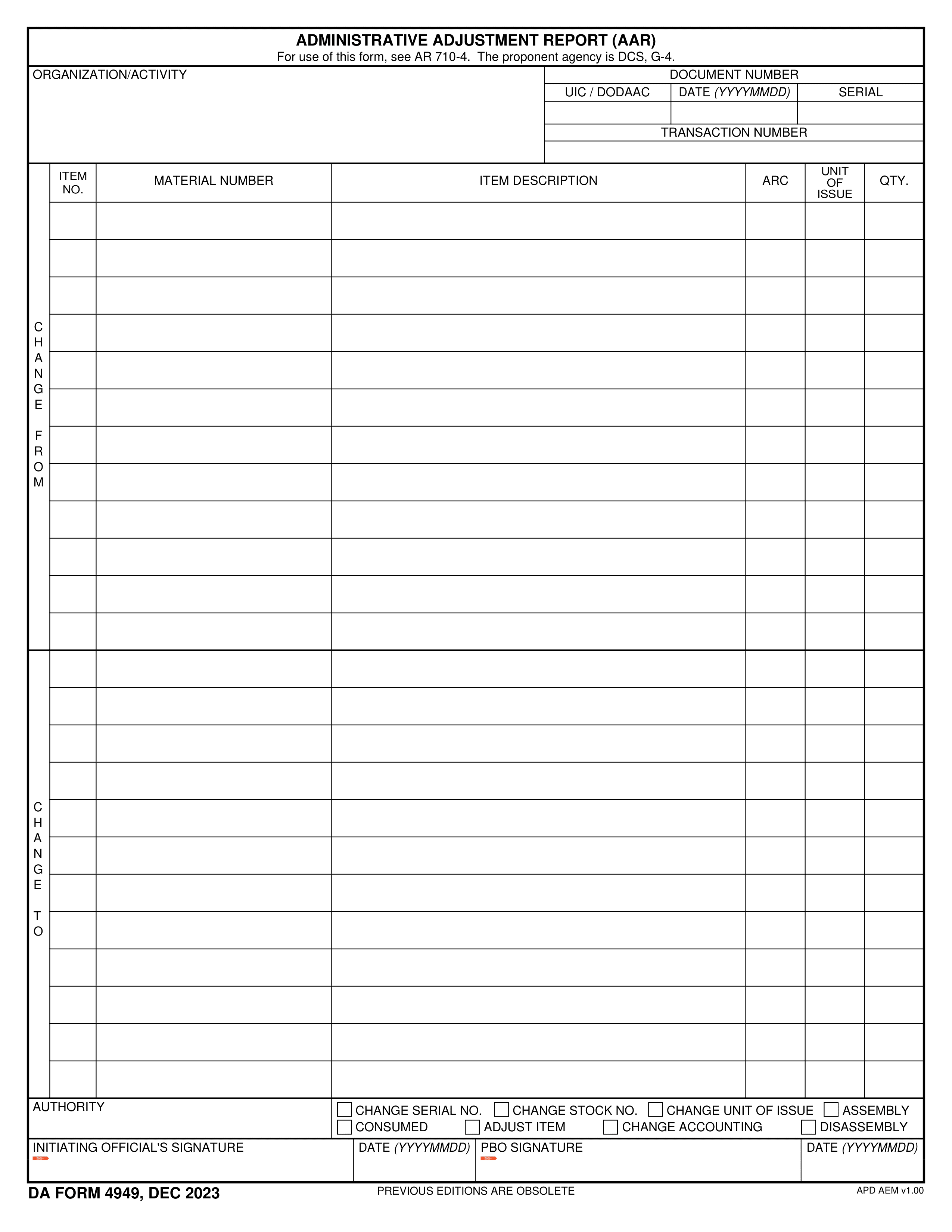 da-4949 form