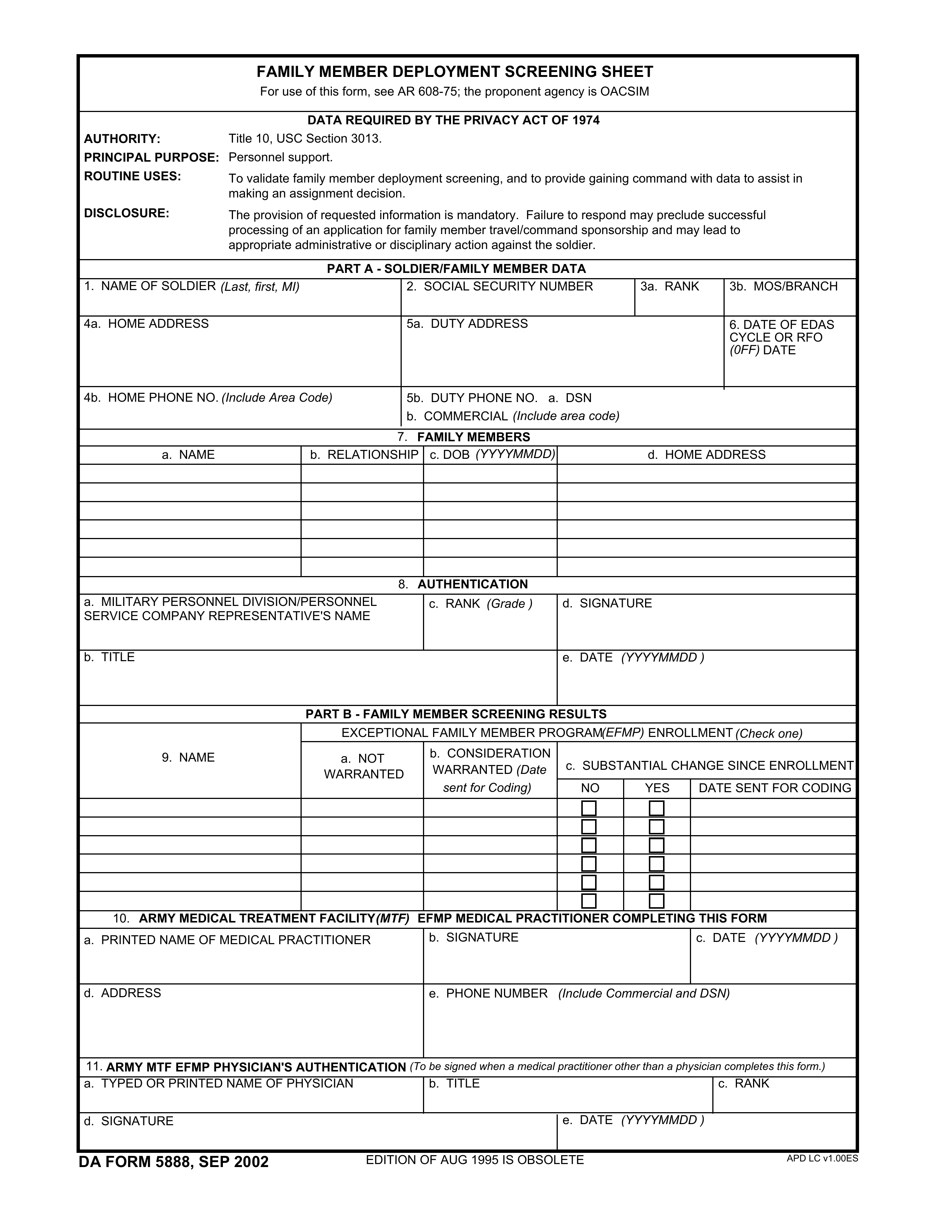 da-5888 form