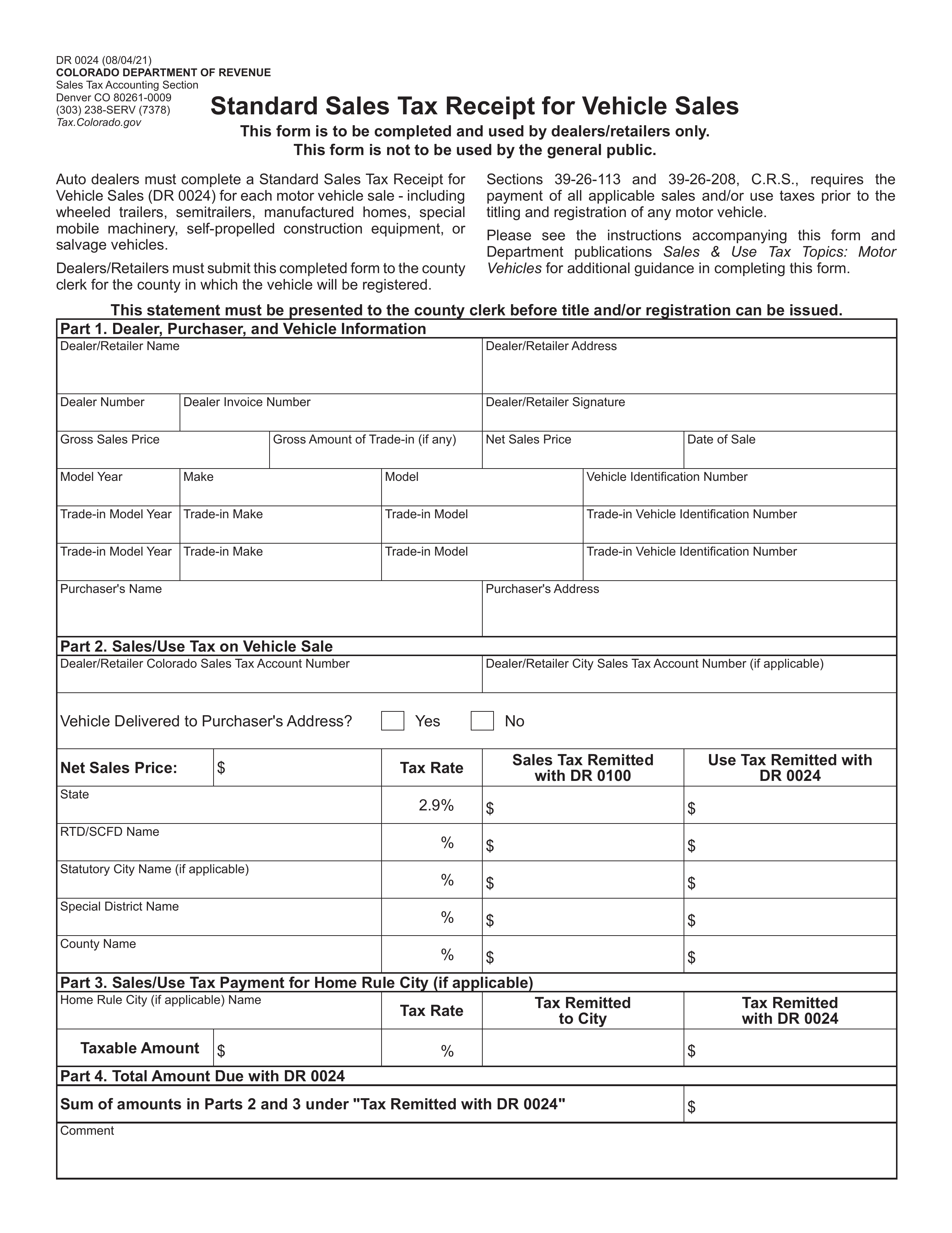 dr-0024 form