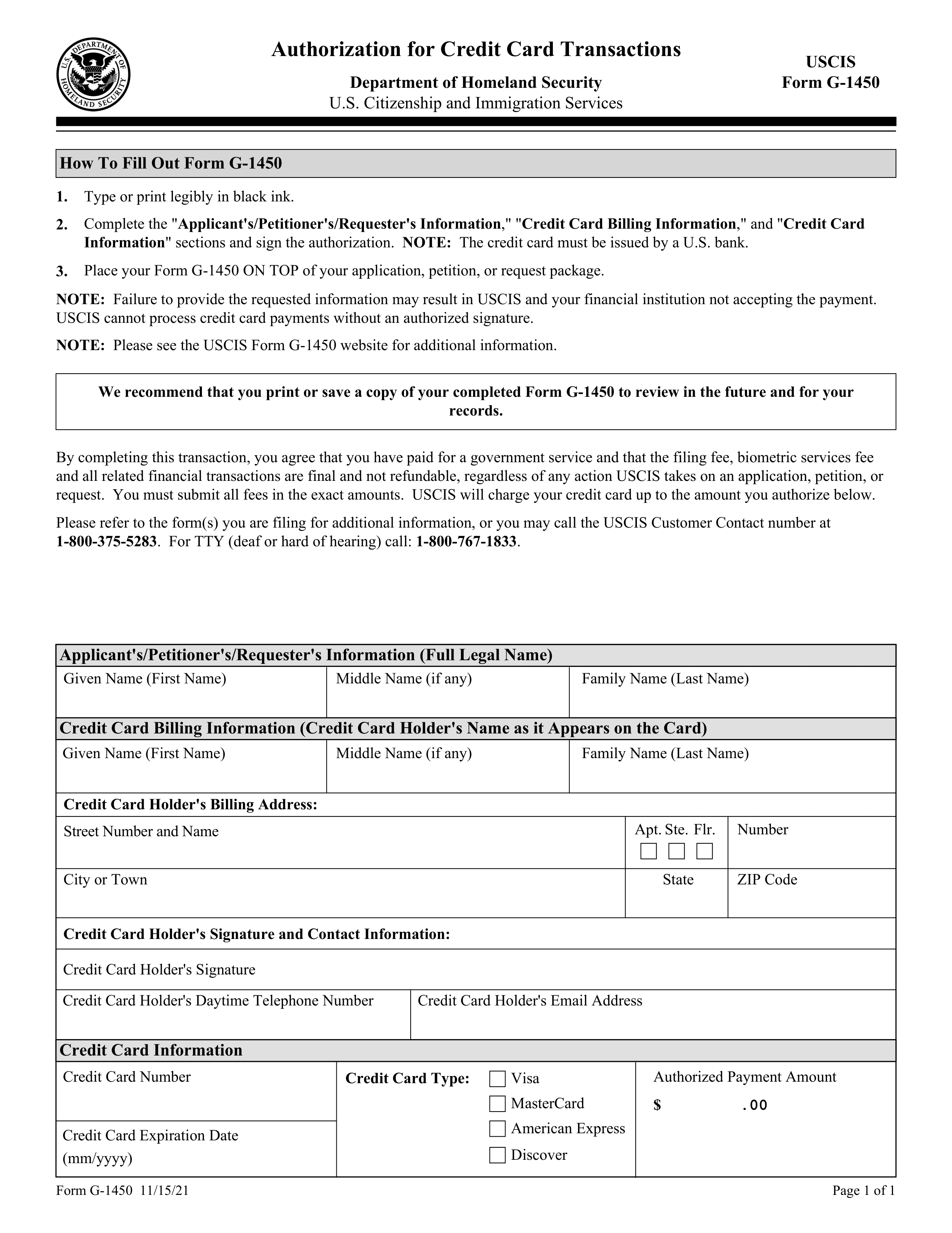 g-1450 form