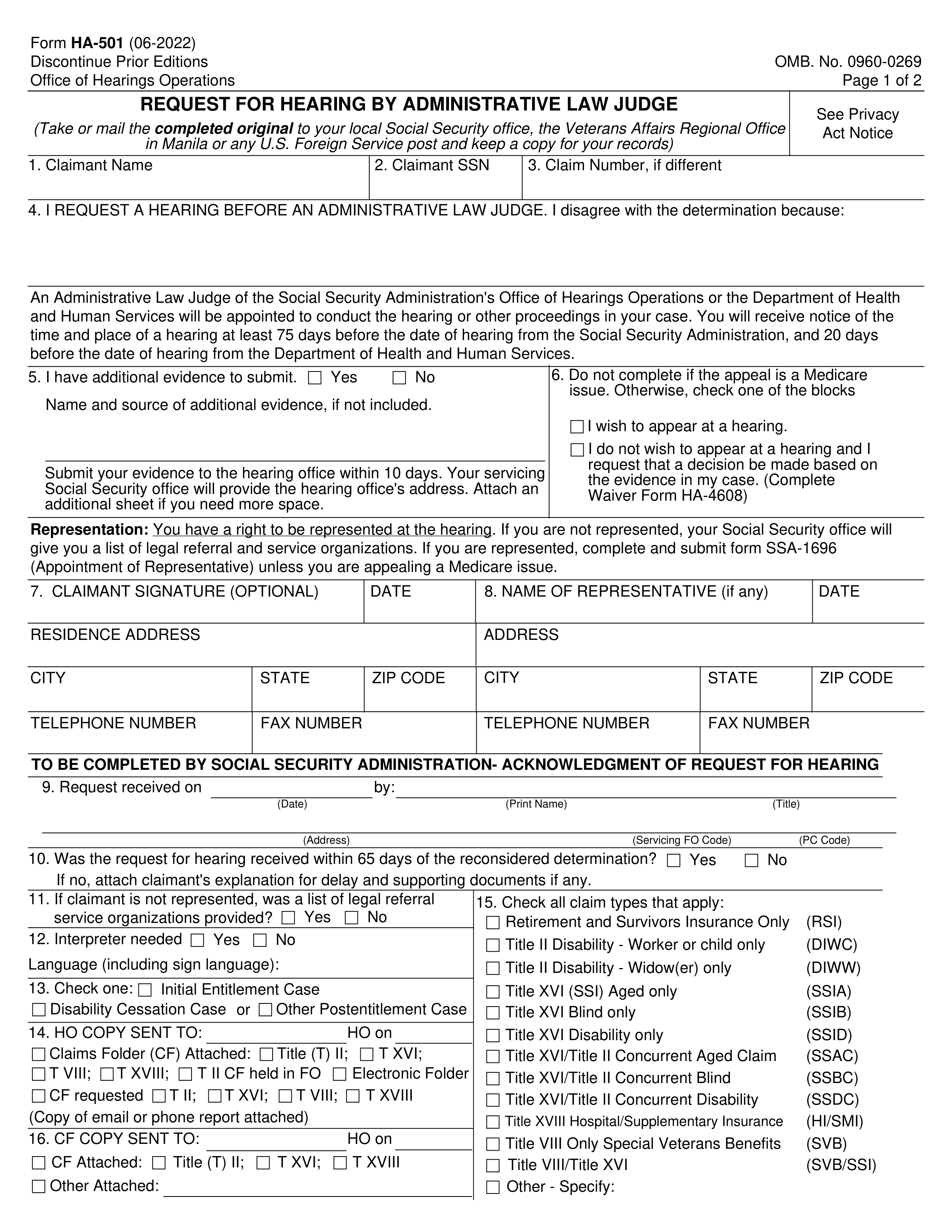 ha-501-u5 form