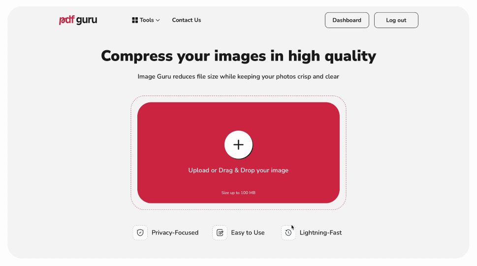 How to compress an image