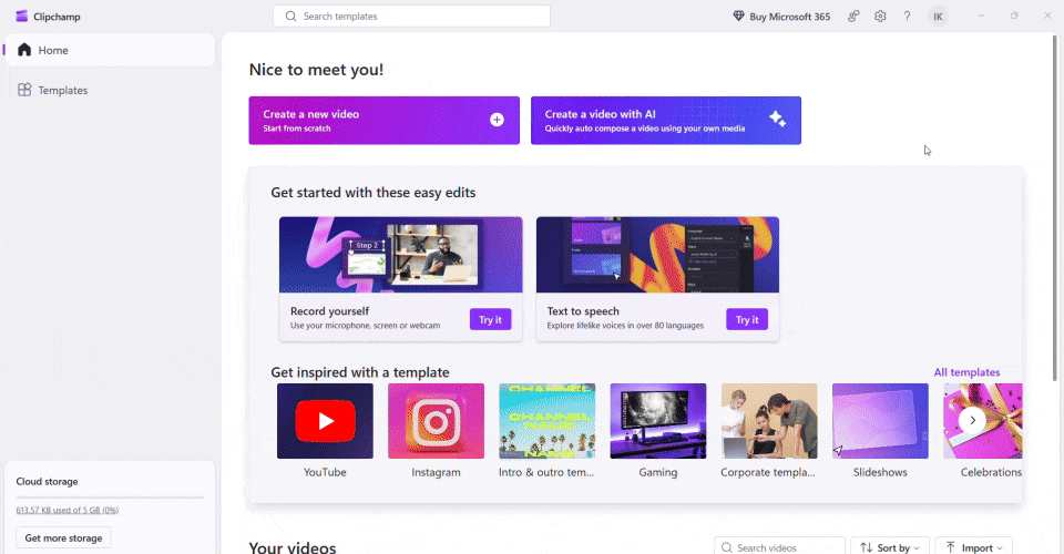 How to convert MOV to MP4 on Windows - Microsoft Clipchamp